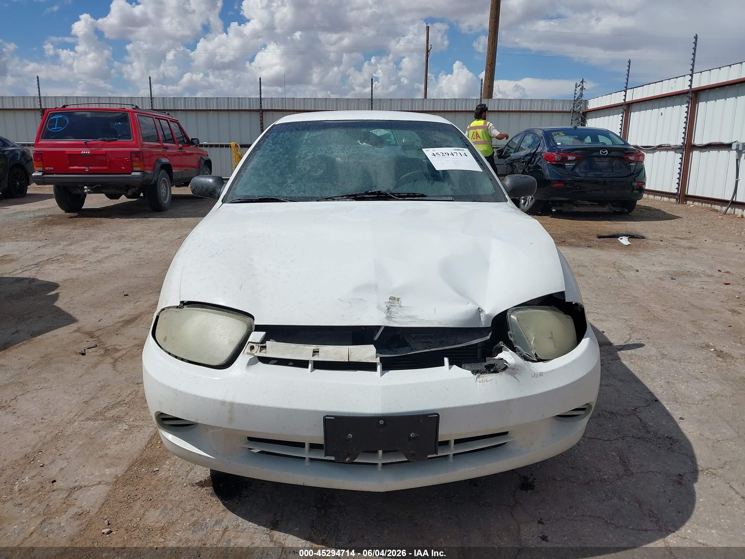 2005 Chevrolet Cavalier   Белый vin: 1G1JC52F357175179