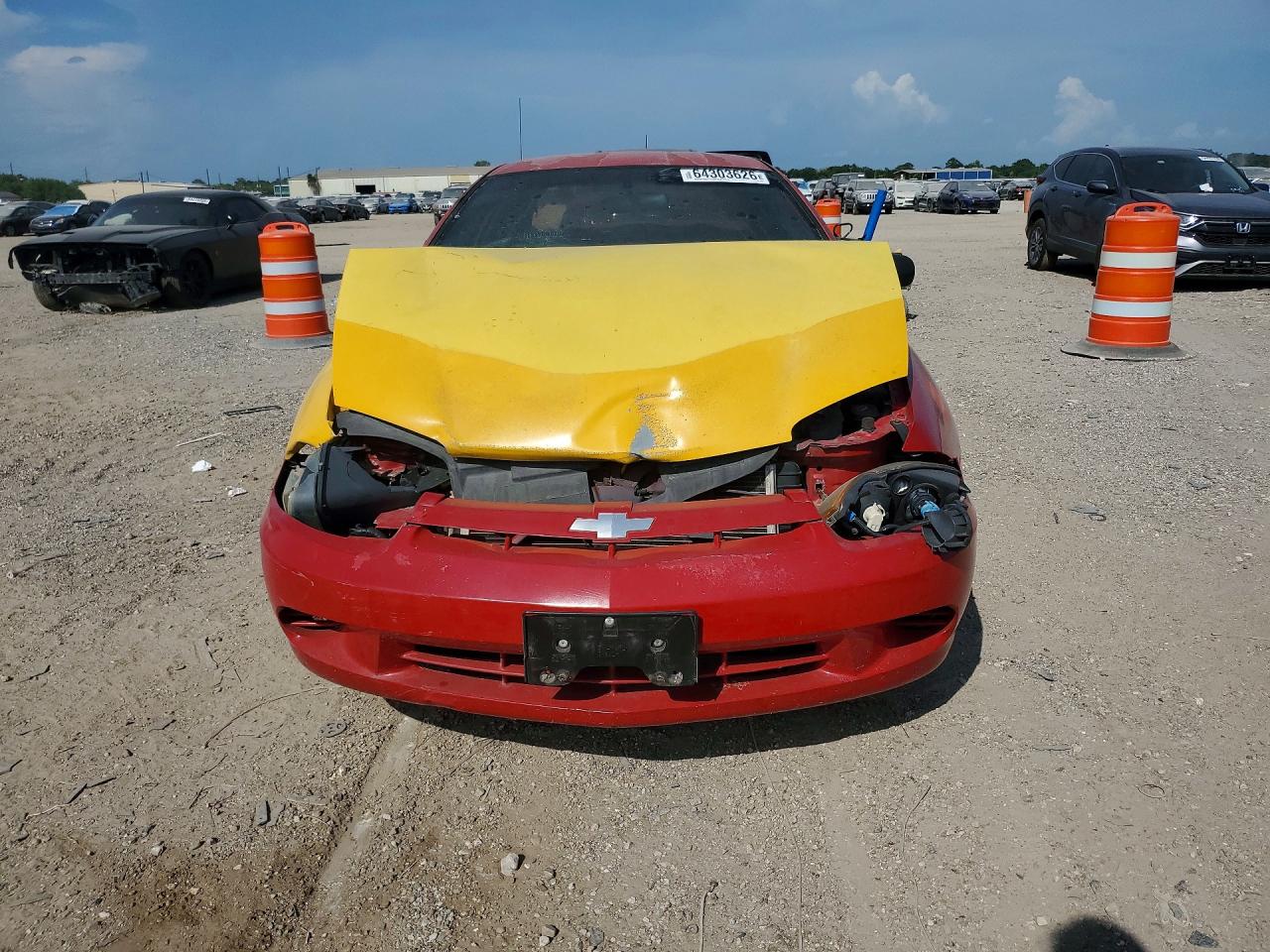2003 Chevrolet Cavalier Red vin: 1G1JC52F437283209