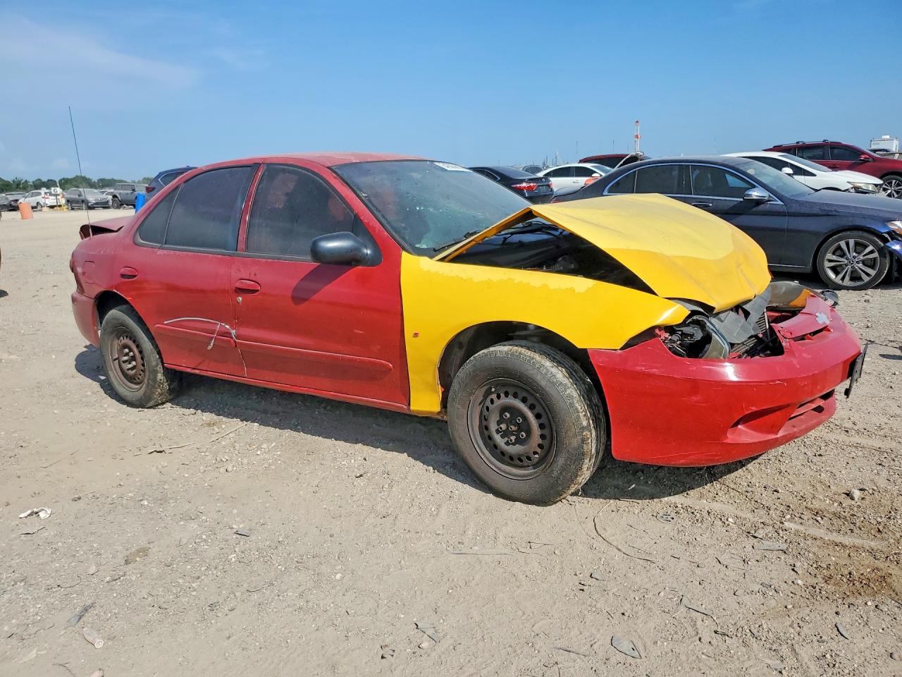 2003 Chevrolet Cavalier Red vin: 1G1JC52F437283209