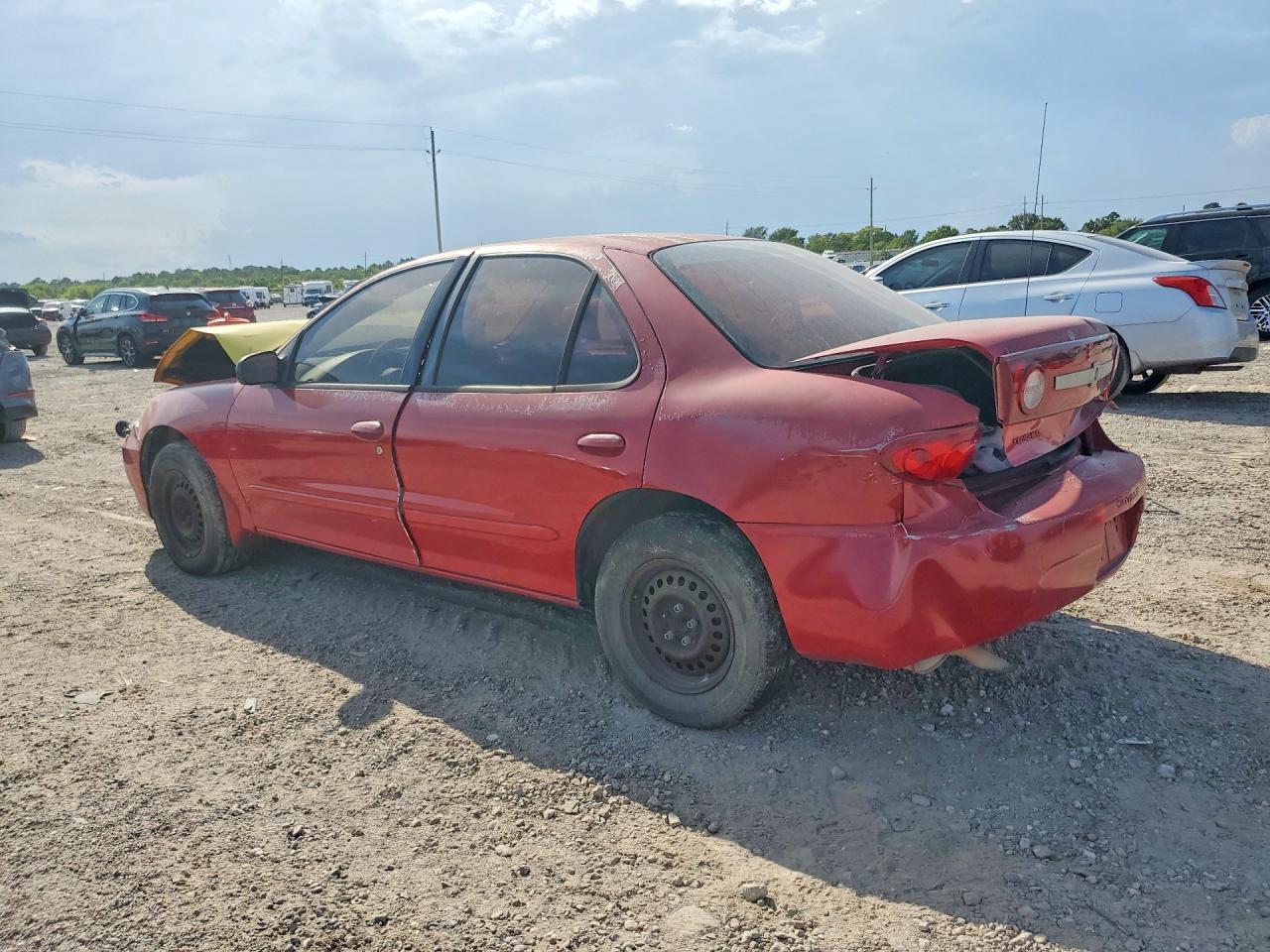 2003 Chevrolet Cavalier Red vin: 1G1JC52F437283209