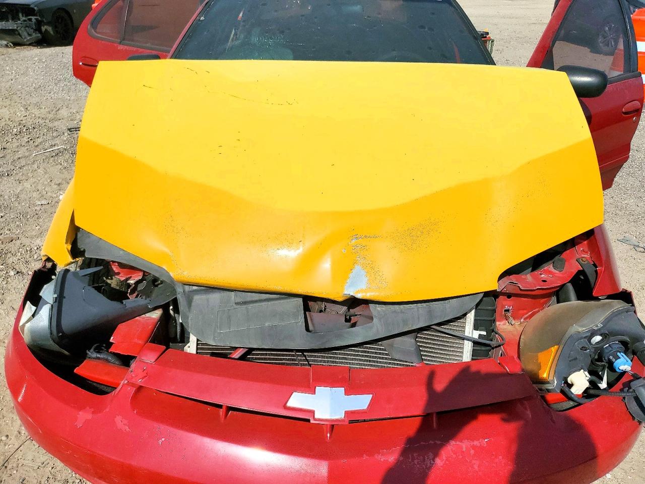 2003 Chevrolet Cavalier Red vin: 1G1JC52F437283209