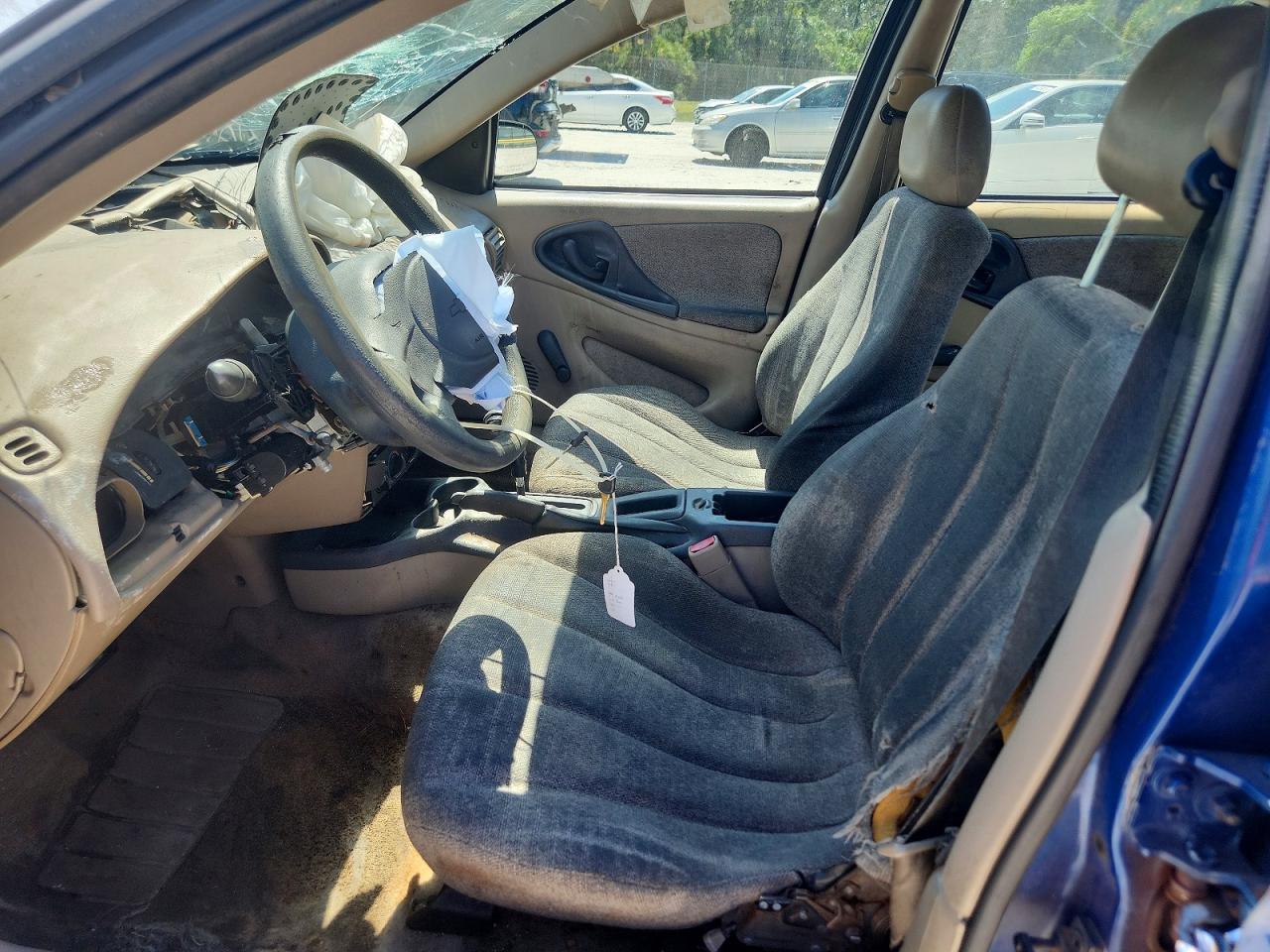 2003 Chevrolet Cavalier Blue vin: 1G1JC52F437365392