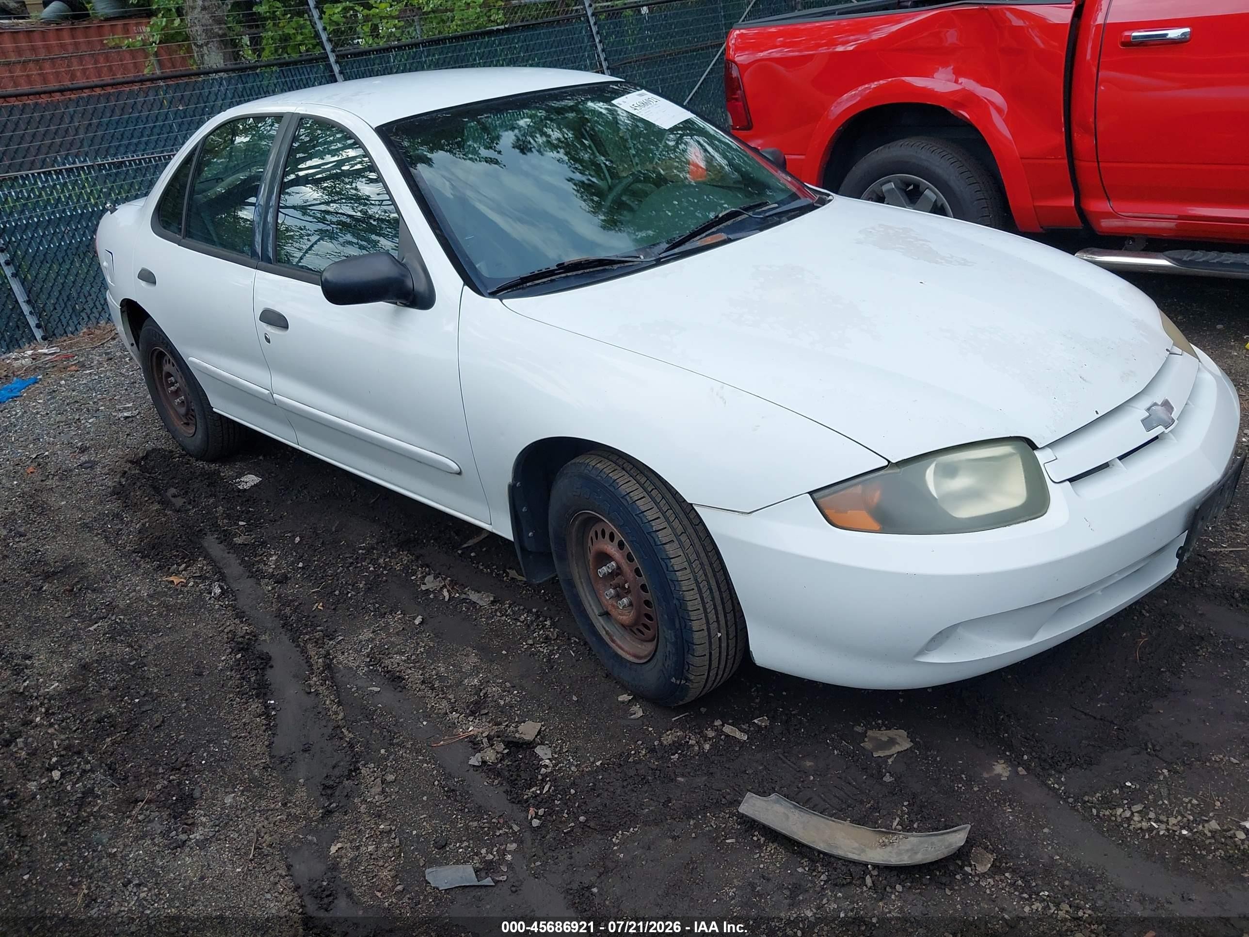 2004 Chevrolet Cavalier   White vin: 1G1JC52F547128203