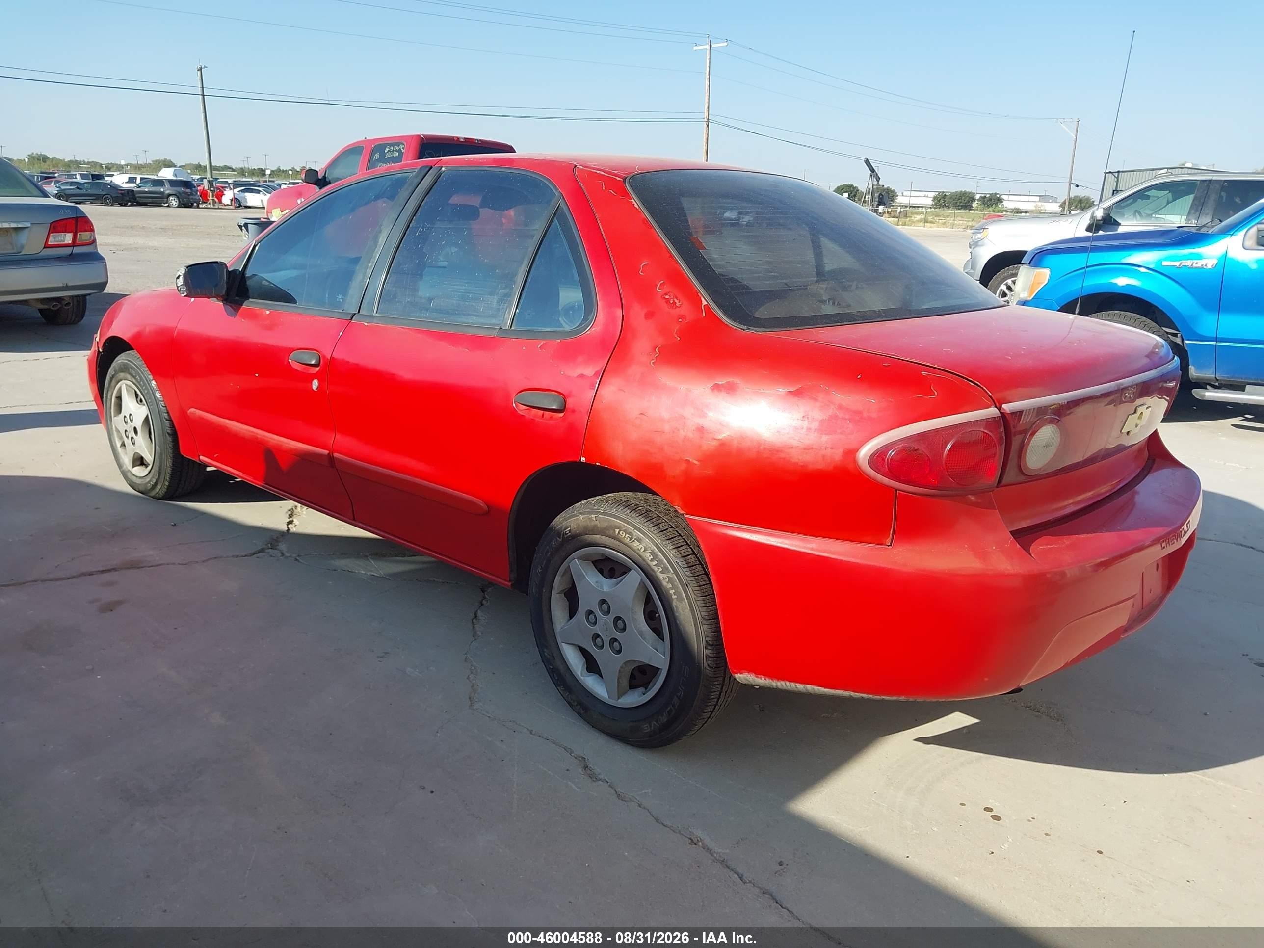 2005 Chevrolet Cavalier   Red vin: 1G1JC52F557174678