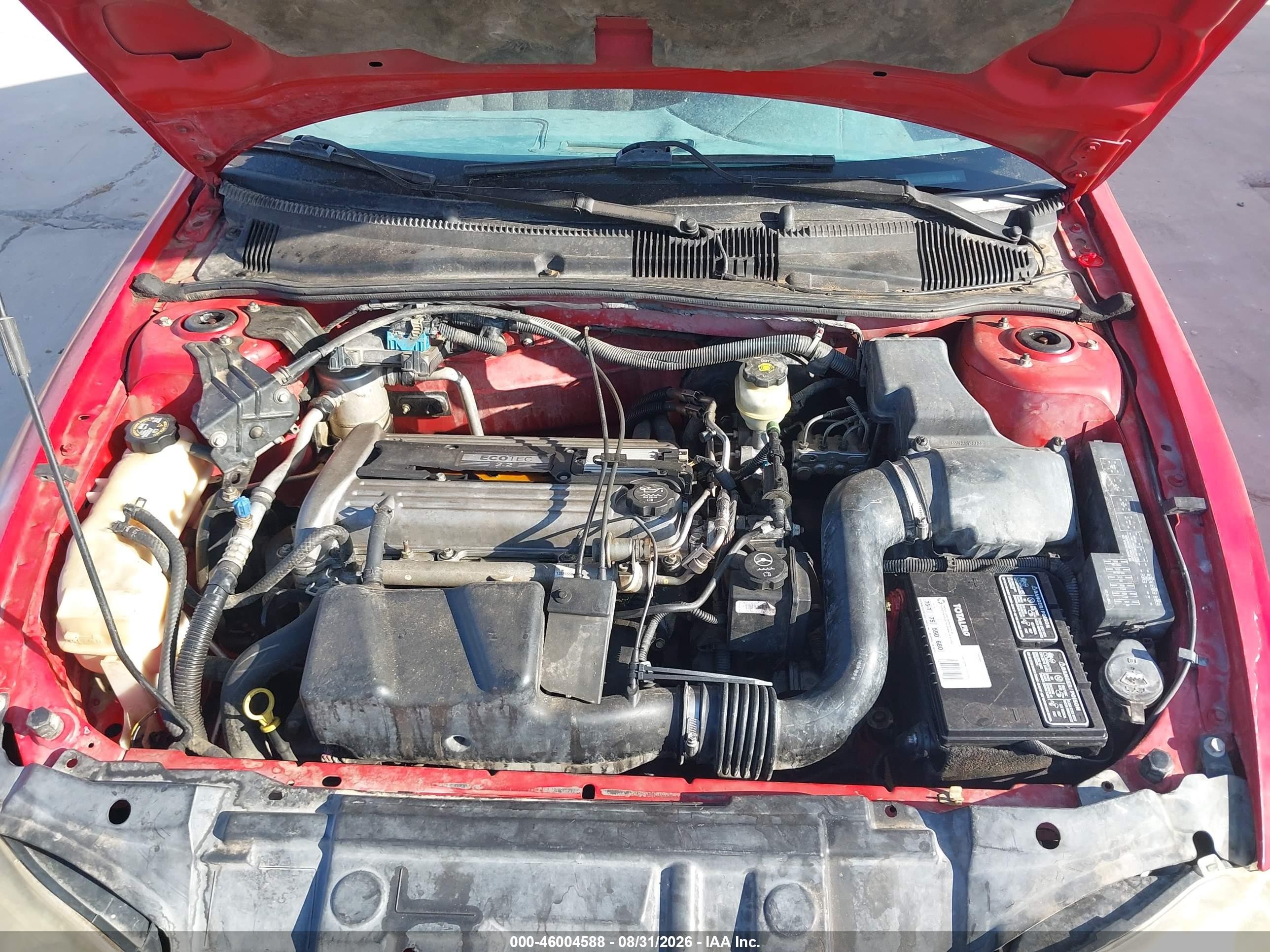 2005 Chevrolet Cavalier   Red vin: 1G1JC52F557174678