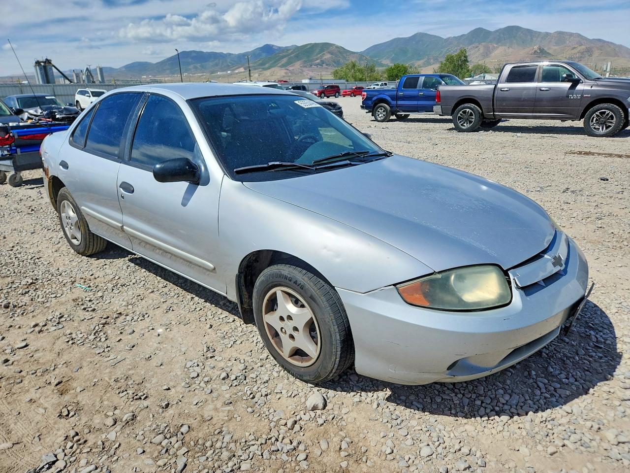 2003 Chevrolet Cavalier Silver vin: 1G1JC52F637123414