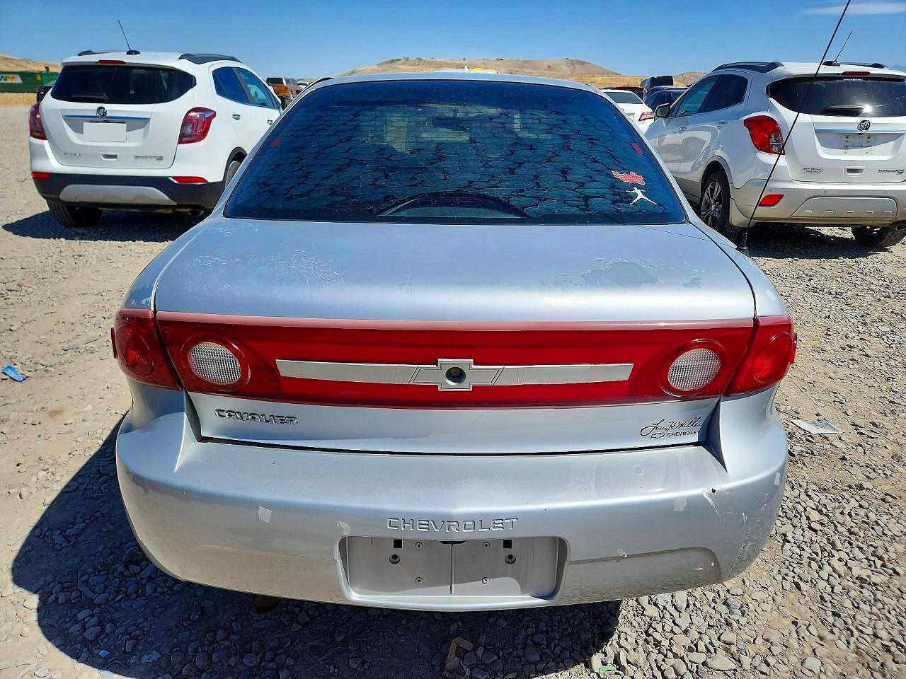 2003 Chevrolet Cavalier Silver vin: 1G1JC52F637123414