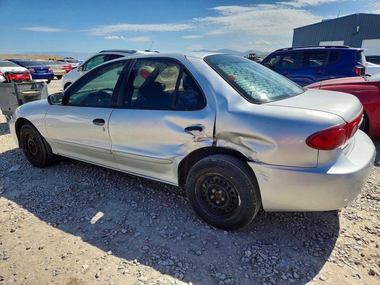 2003 Chevrolet Cavalier Silver vin: 1G1JC52F637123414