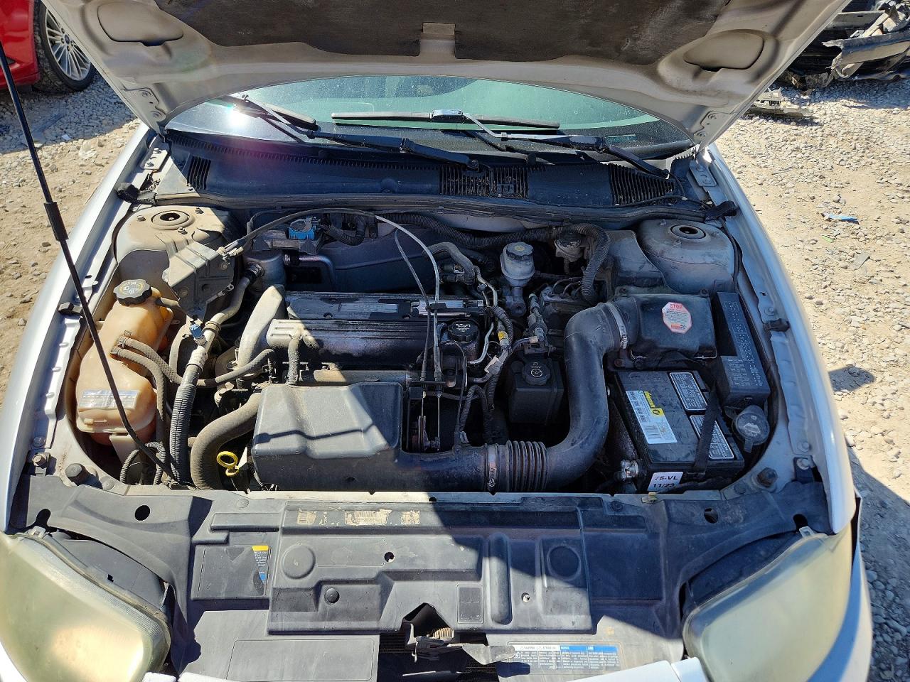 2003 Chevrolet Cavalier Silver vin: 1G1JC52F637123414