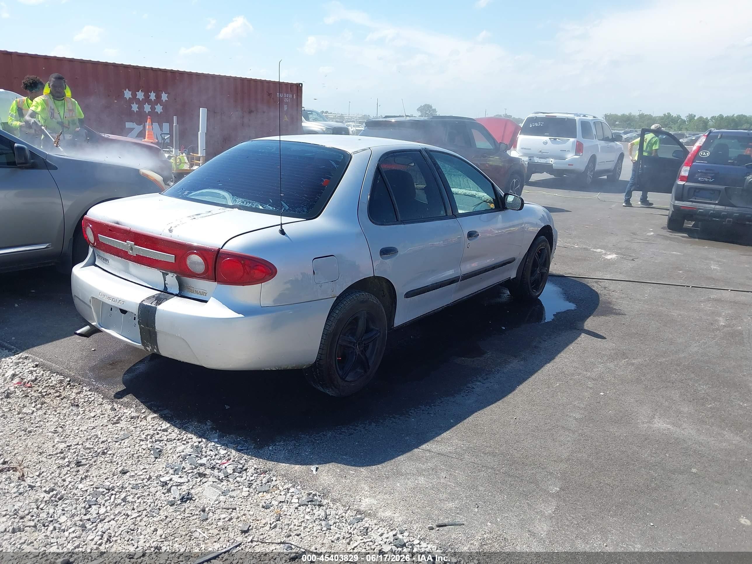 2003 Chevrolet Cavalier   White vin: 1G1JC52F637184617