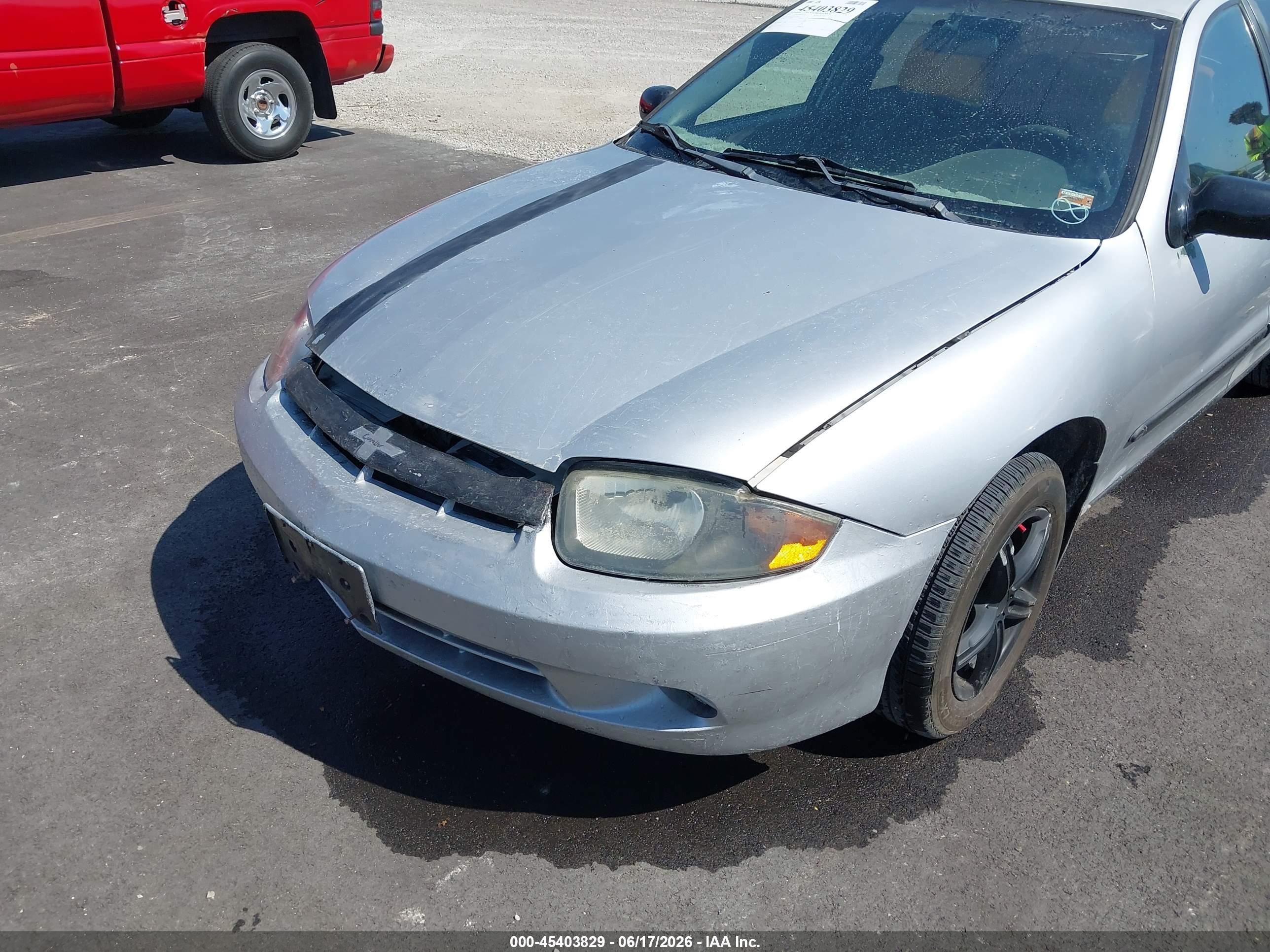 2003 Chevrolet Cavalier   White vin: 1G1JC52F637184617