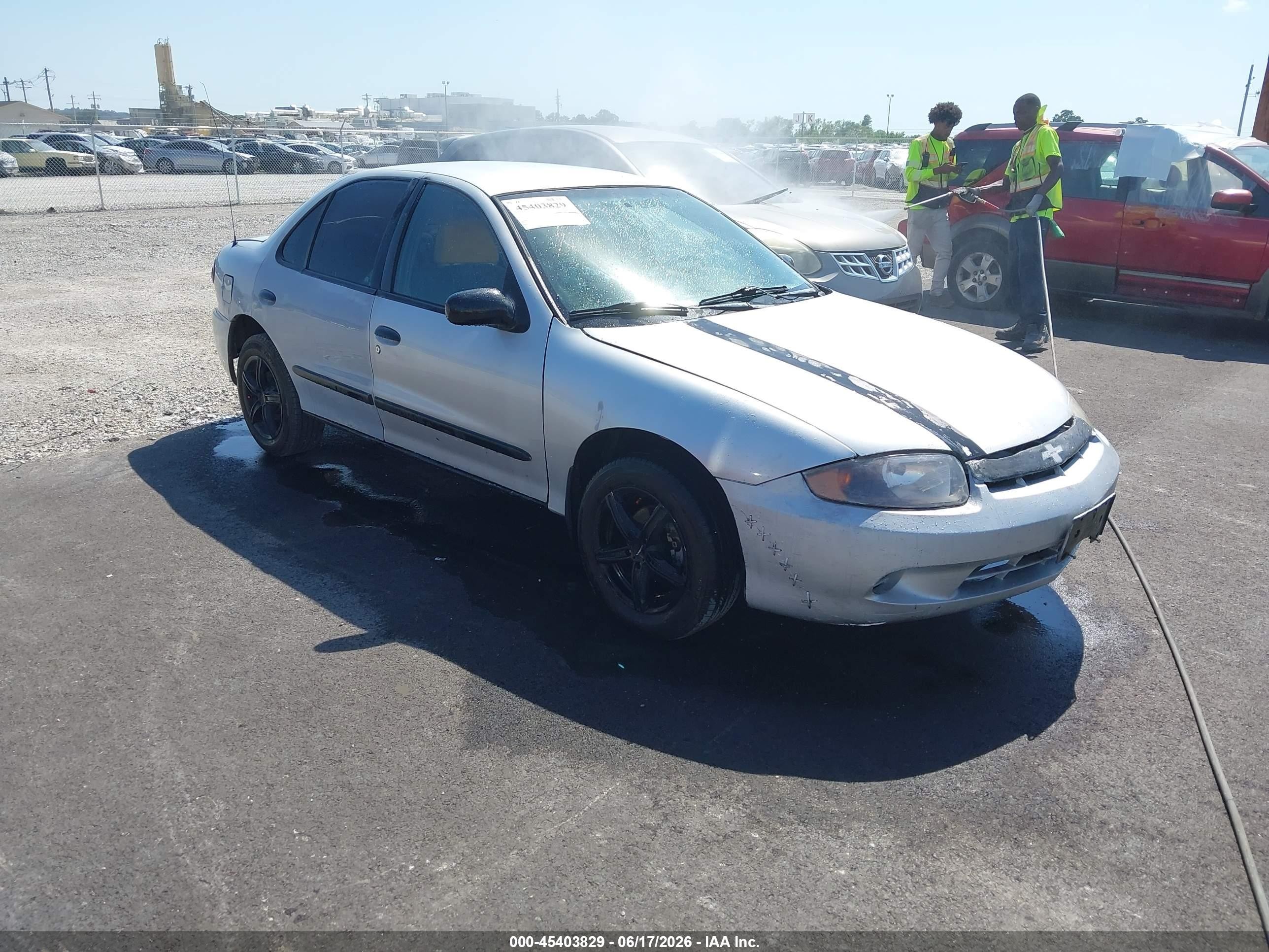 2003 Chevrolet Cavalier   White vin: 1G1JC52F637184617