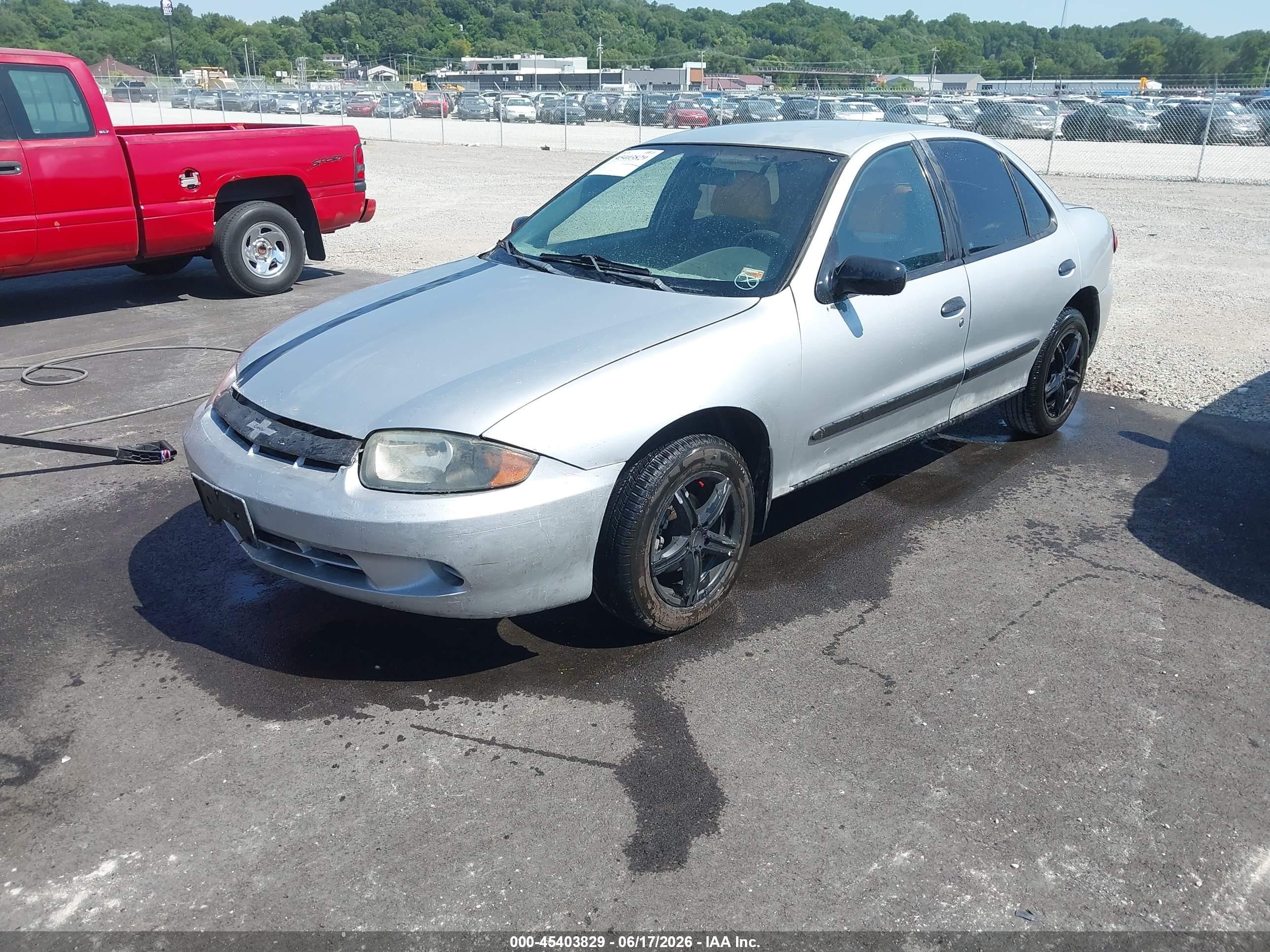 2003 Chevrolet Cavalier   White vin: 1G1JC52F637184617