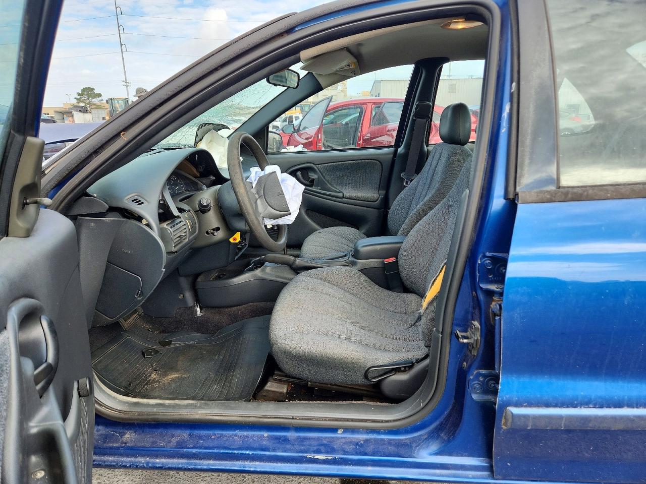 2003 Chevrolet Cavalier Blue vin: 1G1JC52F637290601