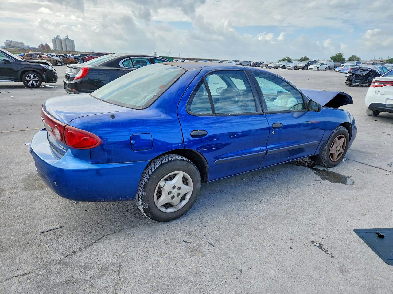 2003 Chevrolet Cavalier Blue vin: 1G1JC52F637290601