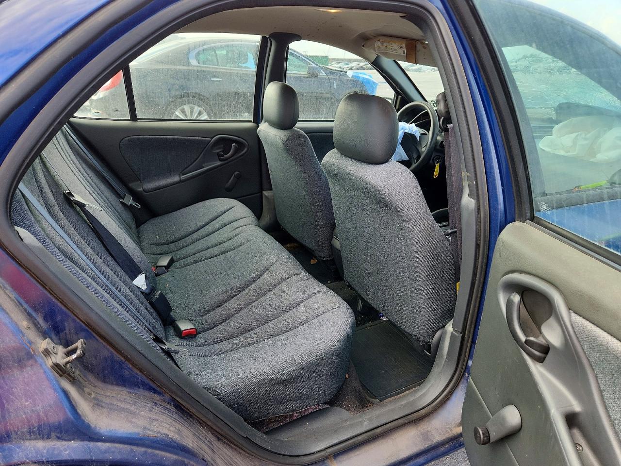 2003 Chevrolet Cavalier Blue vin: 1G1JC52F637290601