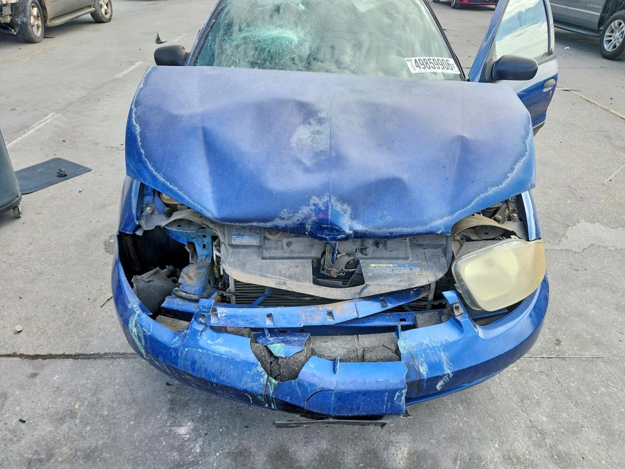 2003 Chevrolet Cavalier Blue vin: 1G1JC52F637290601