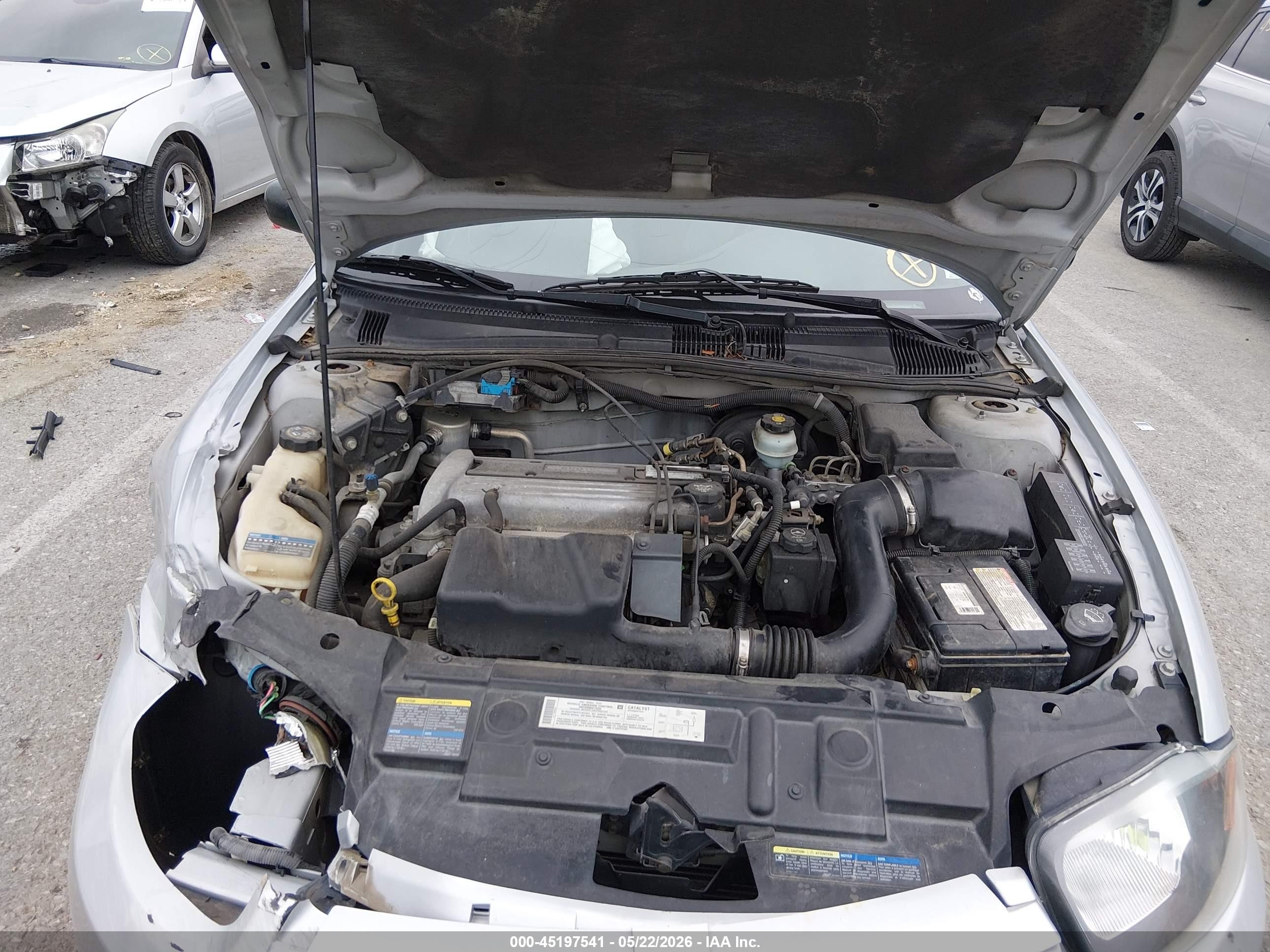 2004 Chevrolet Cavalier   Gray vin: 1G1JC52F647198096