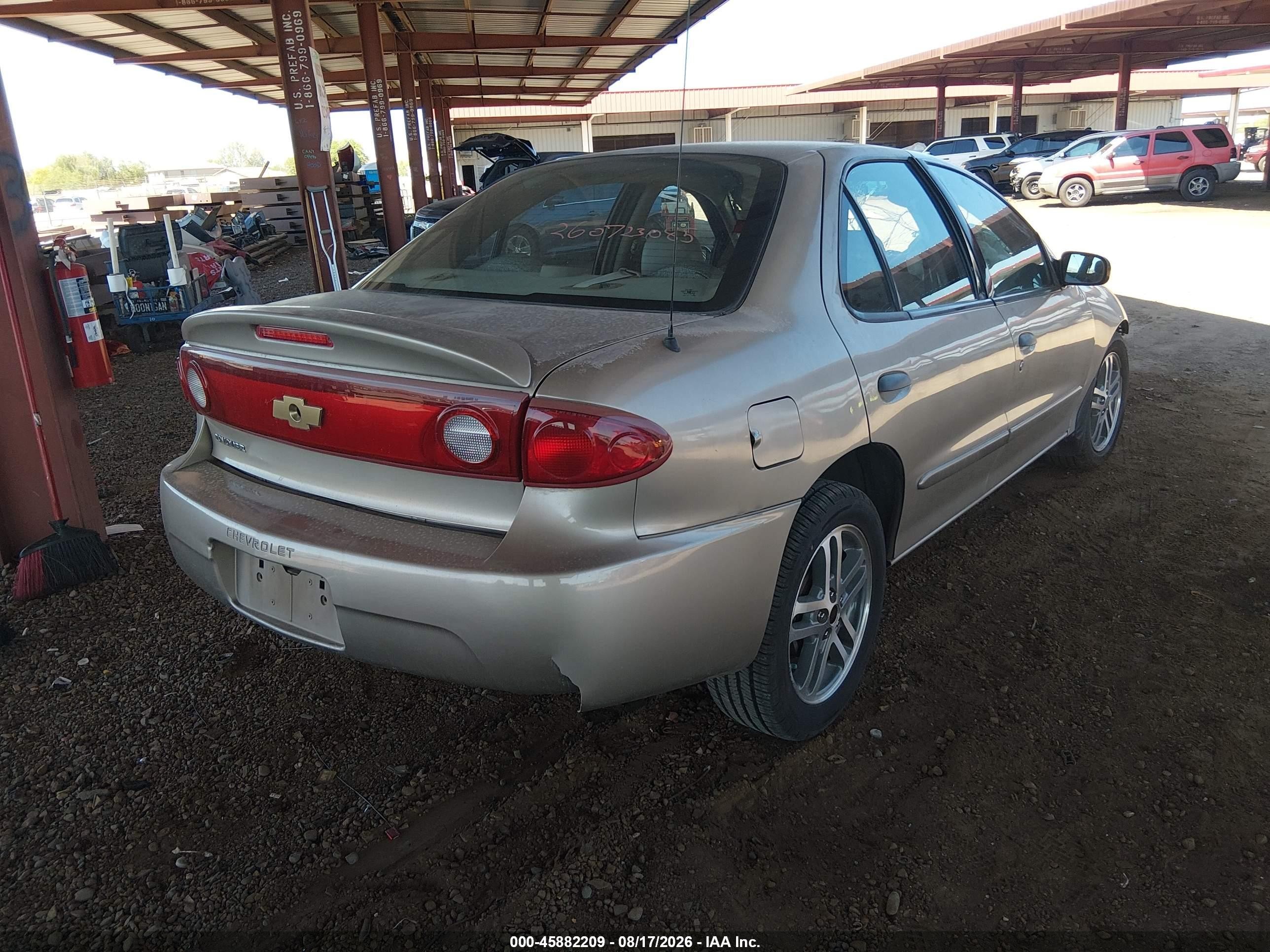 2004 Chevrolet Cavalier   Бежевый vin: 1G1JC52F647274304