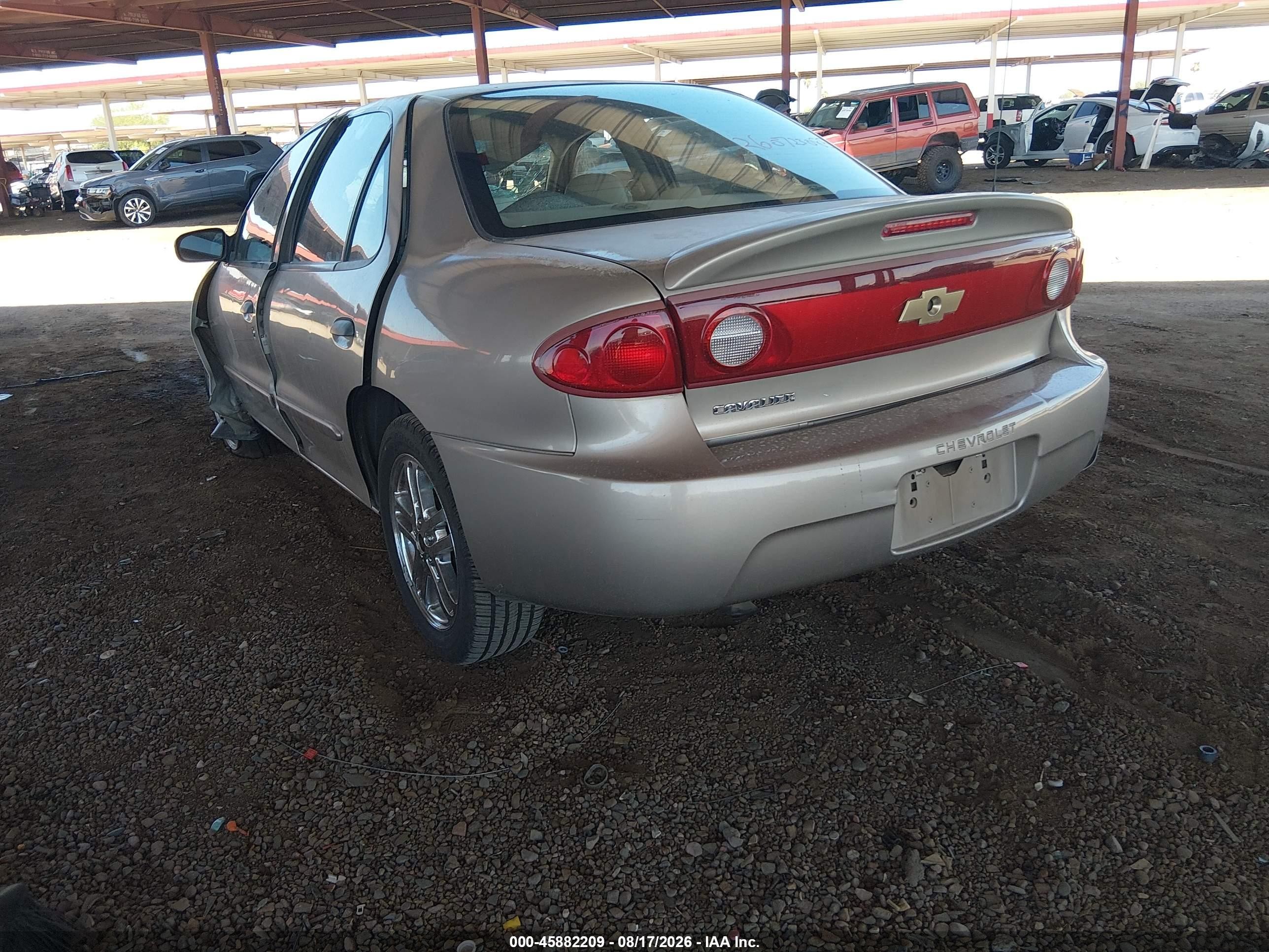 2004 Chevrolet Cavalier   Бежевый vin: 1G1JC52F647274304
