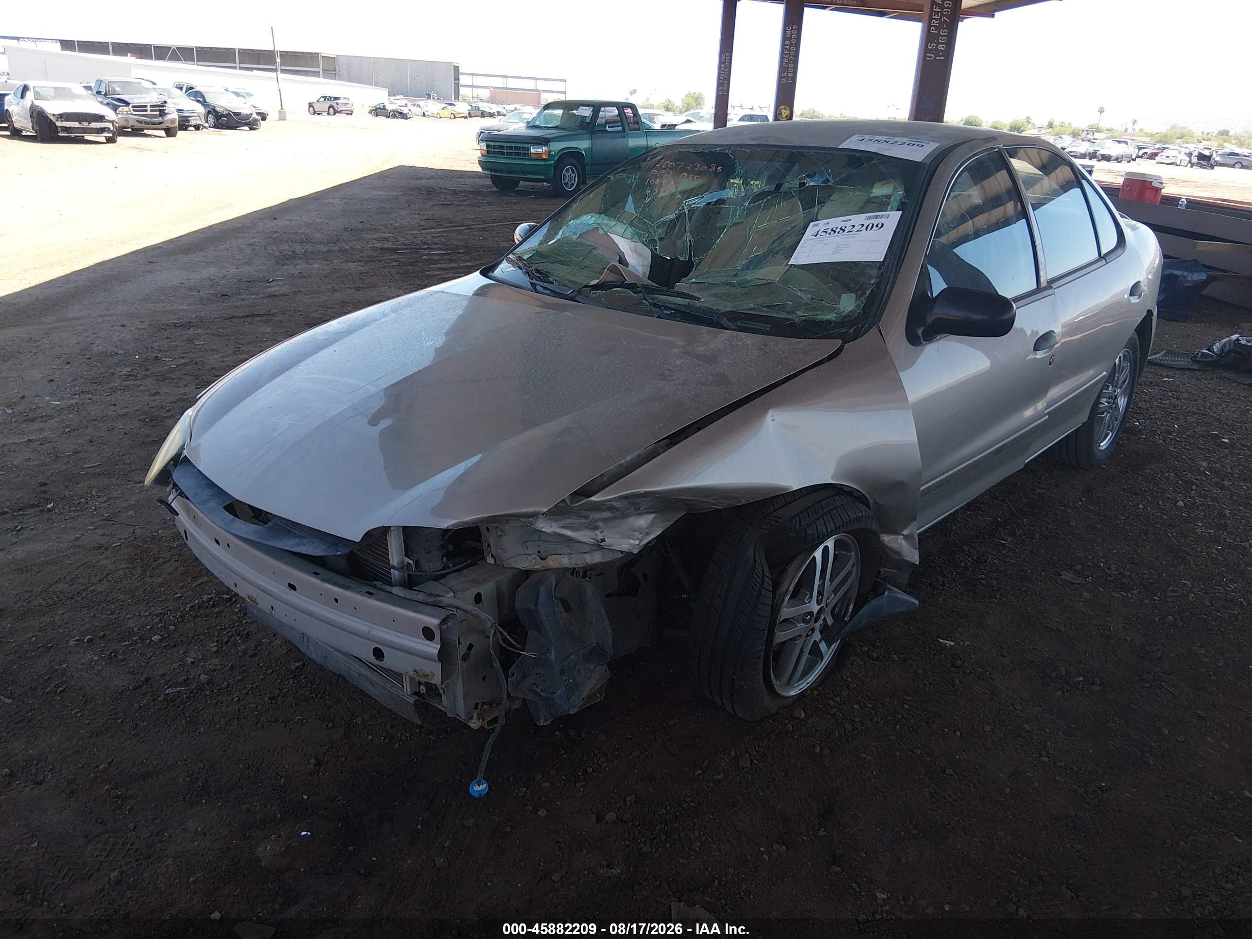 2004 Chevrolet Cavalier   Бежевый vin: 1G1JC52F647274304