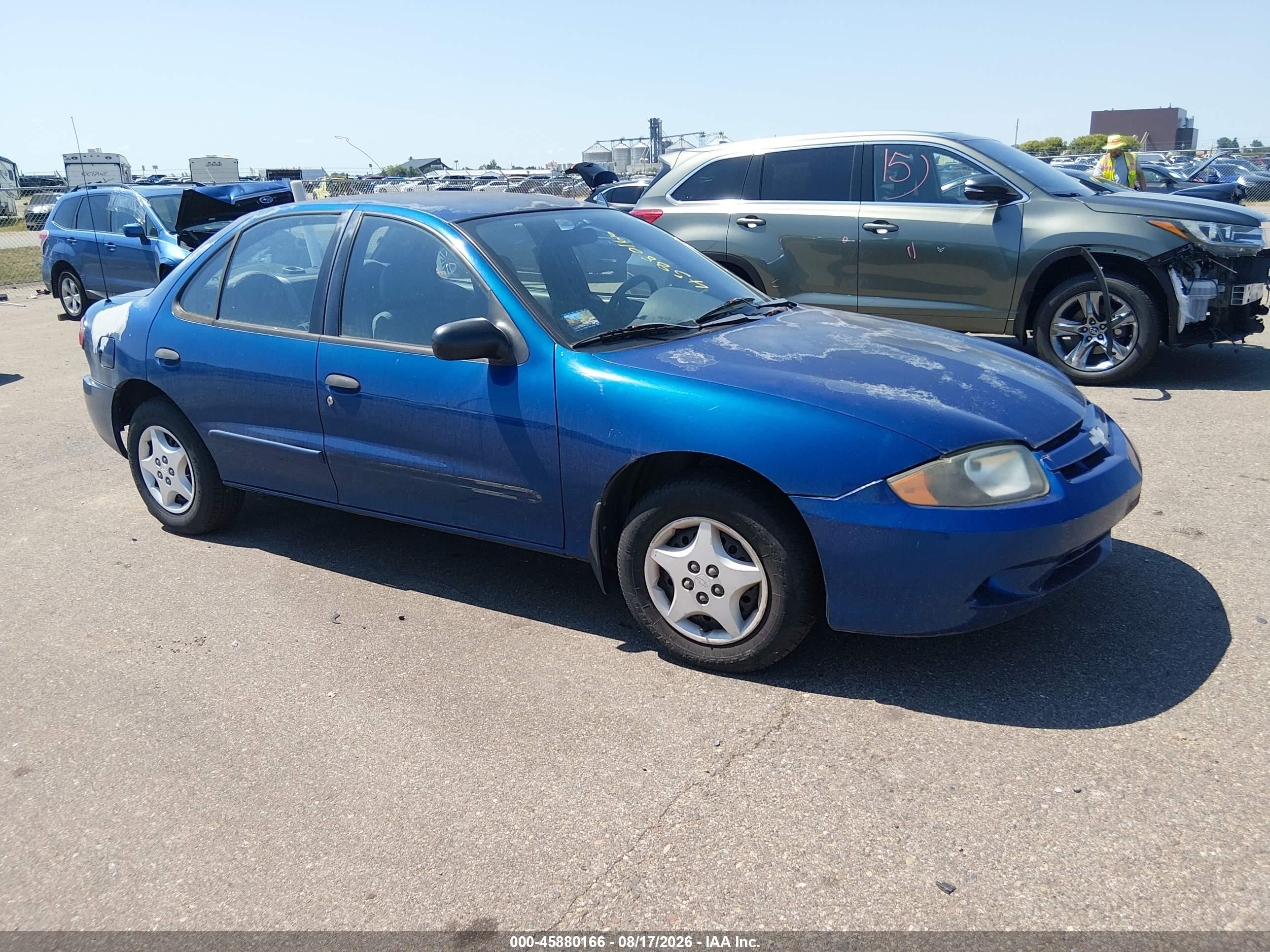 2004 Chevrolet Cavalier   Синий vin: 1G1JC52F647322111