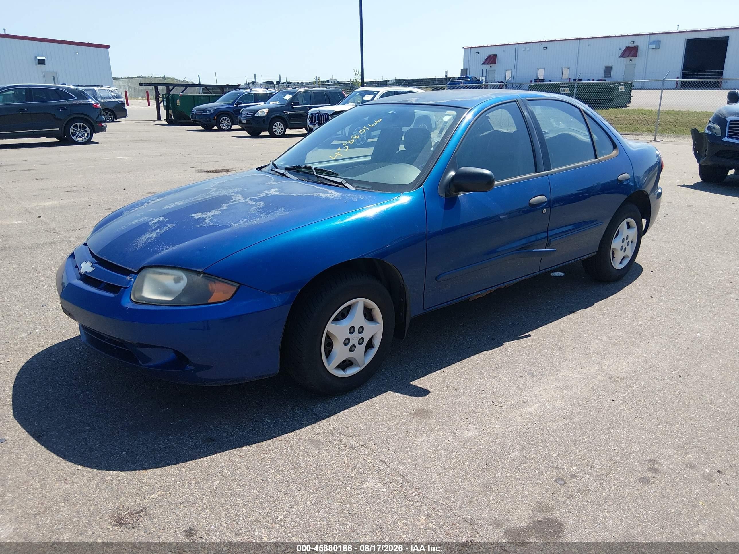 2004 Chevrolet Cavalier   Blue vin: 1G1JC52F647322111