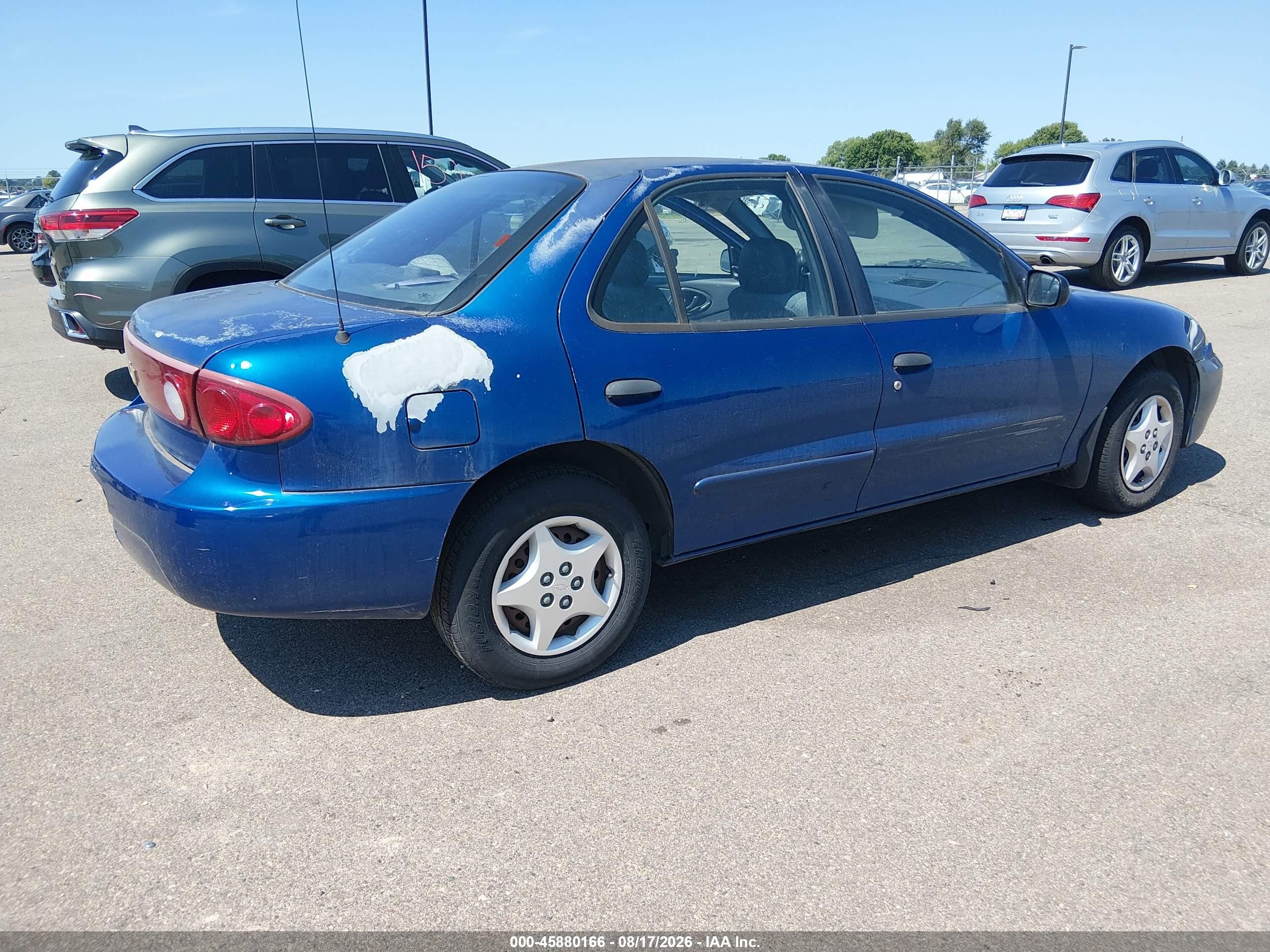 2004 Chevrolet Cavalier   Blue vin: 1G1JC52F647322111