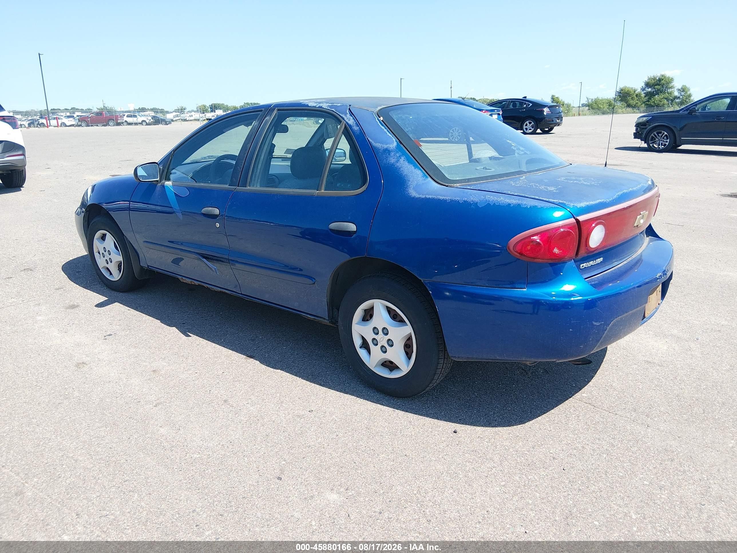 2004 Chevrolet Cavalier   Blue vin: 1G1JC52F647322111