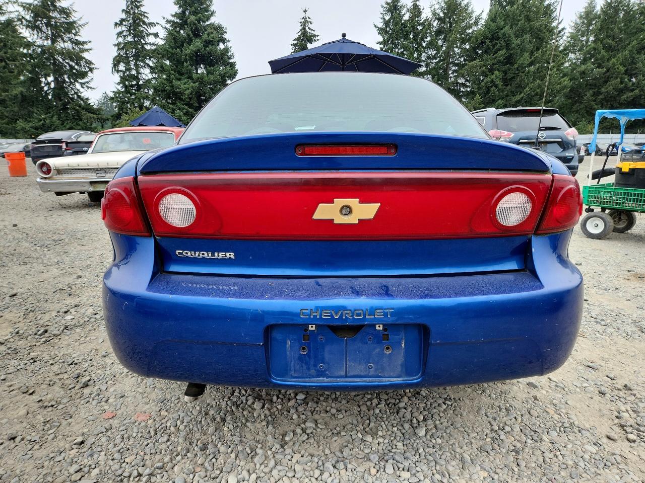 2005 Chevrolet Cavalier Blue vin: 1G1JC52F657140510