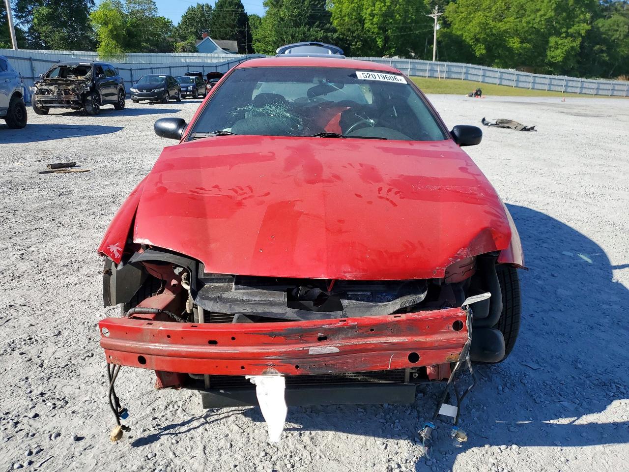 2003 Chevrolet Cavalier Red vin: 1G1JC52F737274827
