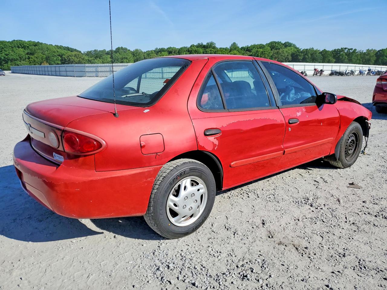 2003 Chevrolet Cavalier Red vin: 1G1JC52F737274827