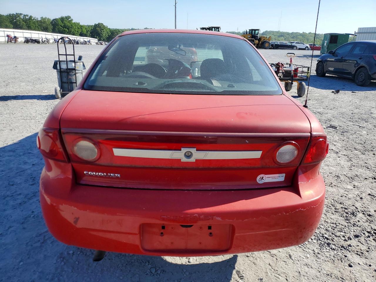 2003 Chevrolet Cavalier Red vin: 1G1JC52F737274827