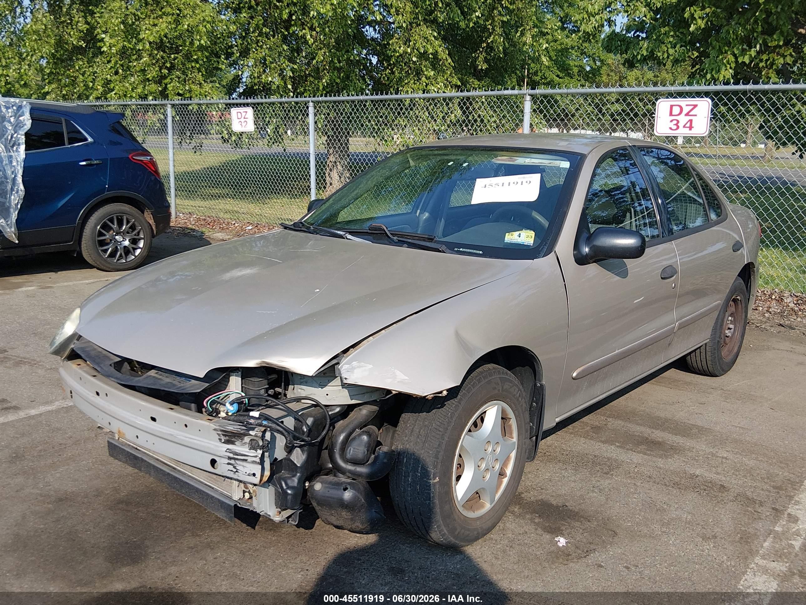 2004 Chevrolet Cavalier   Tan vin: 1G1JC52F747107224