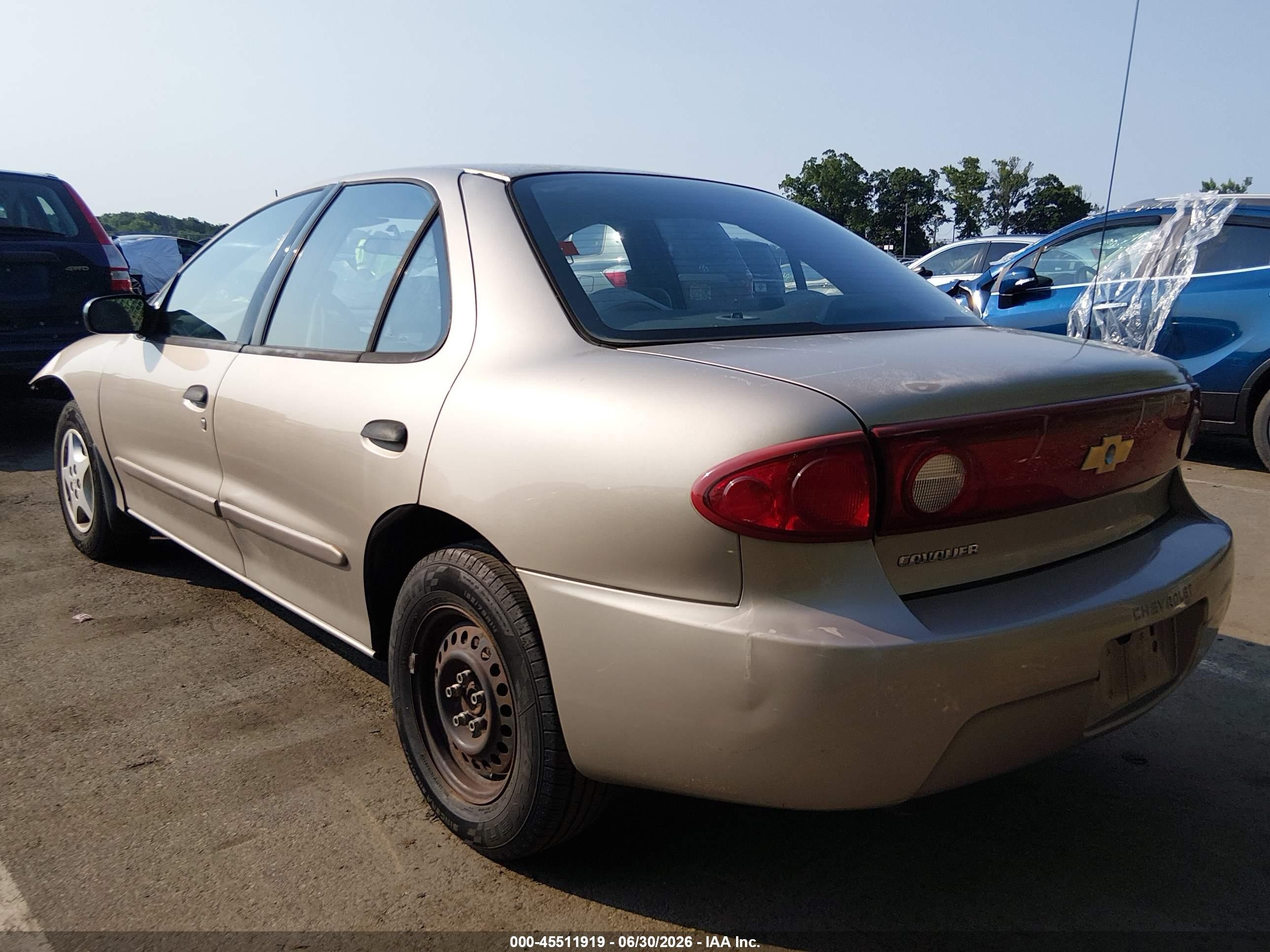 2004 Chevrolet Cavalier   Tan vin: 1G1JC52F747107224