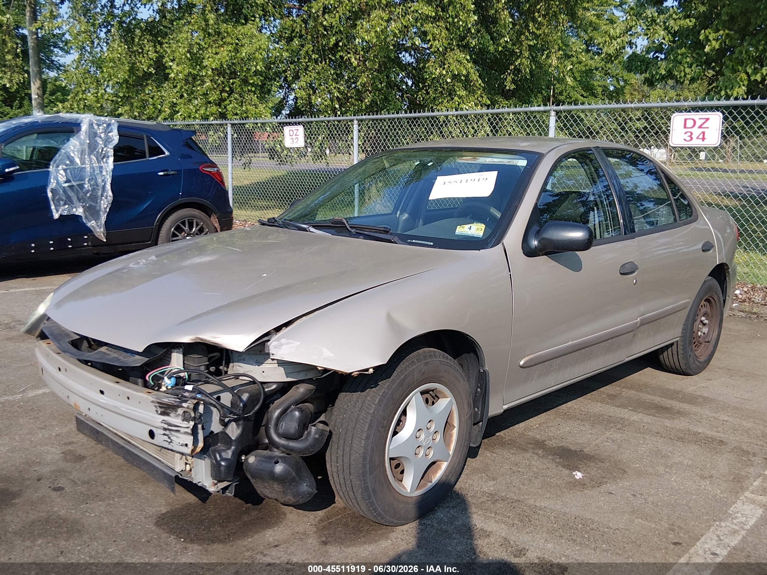 2004 Chevrolet Cavalier   Tan vin: 1G1JC52F747107224