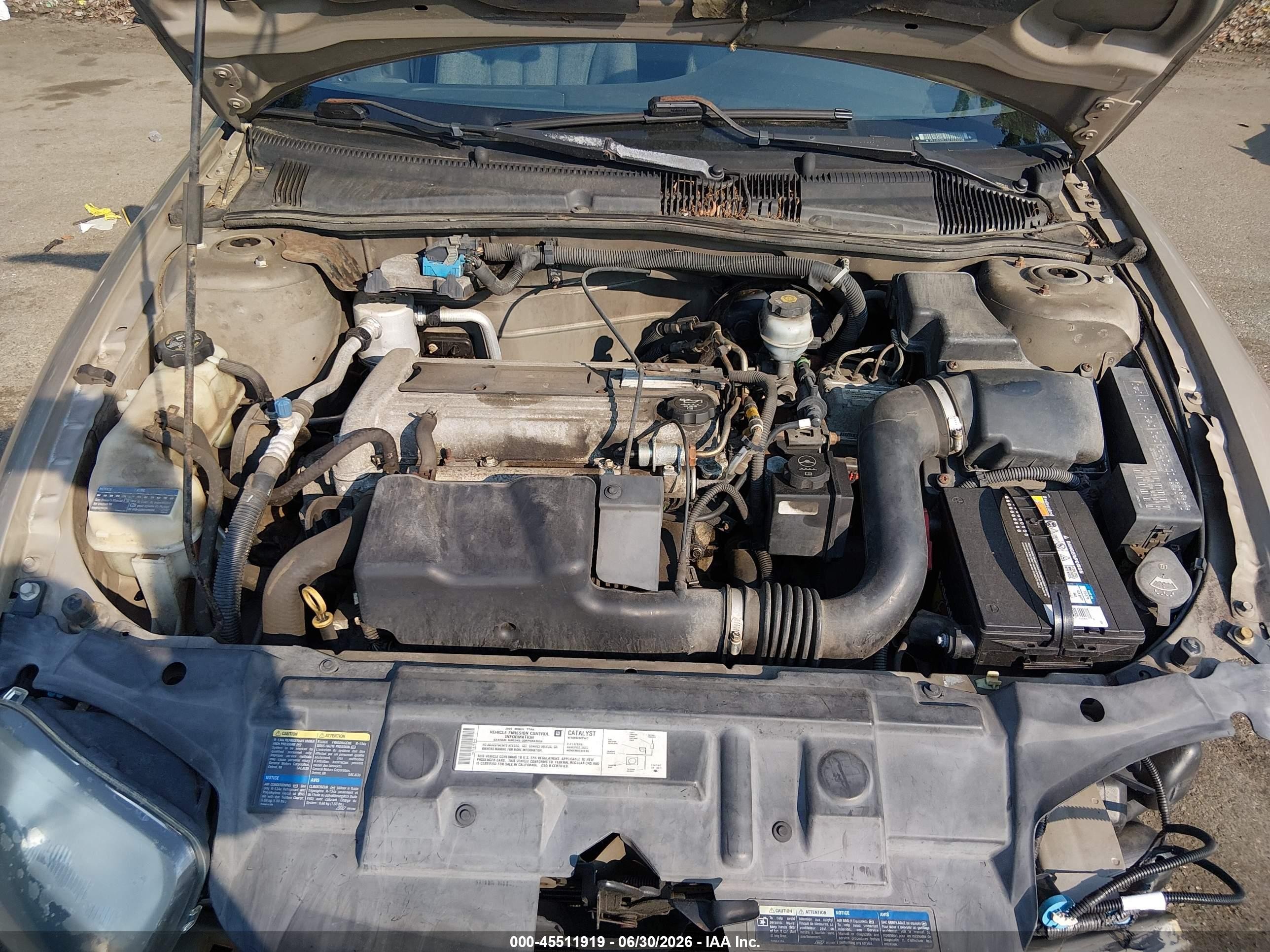 2004 Chevrolet Cavalier   Tan vin: 1G1JC52F747107224