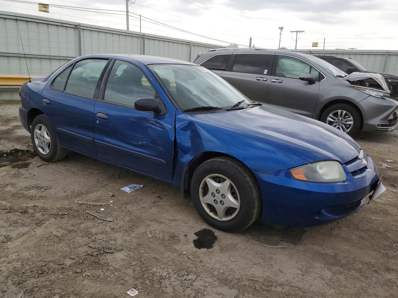 2005 Chevrolet Cavalier Blue vin: 1G1JC52F757211536