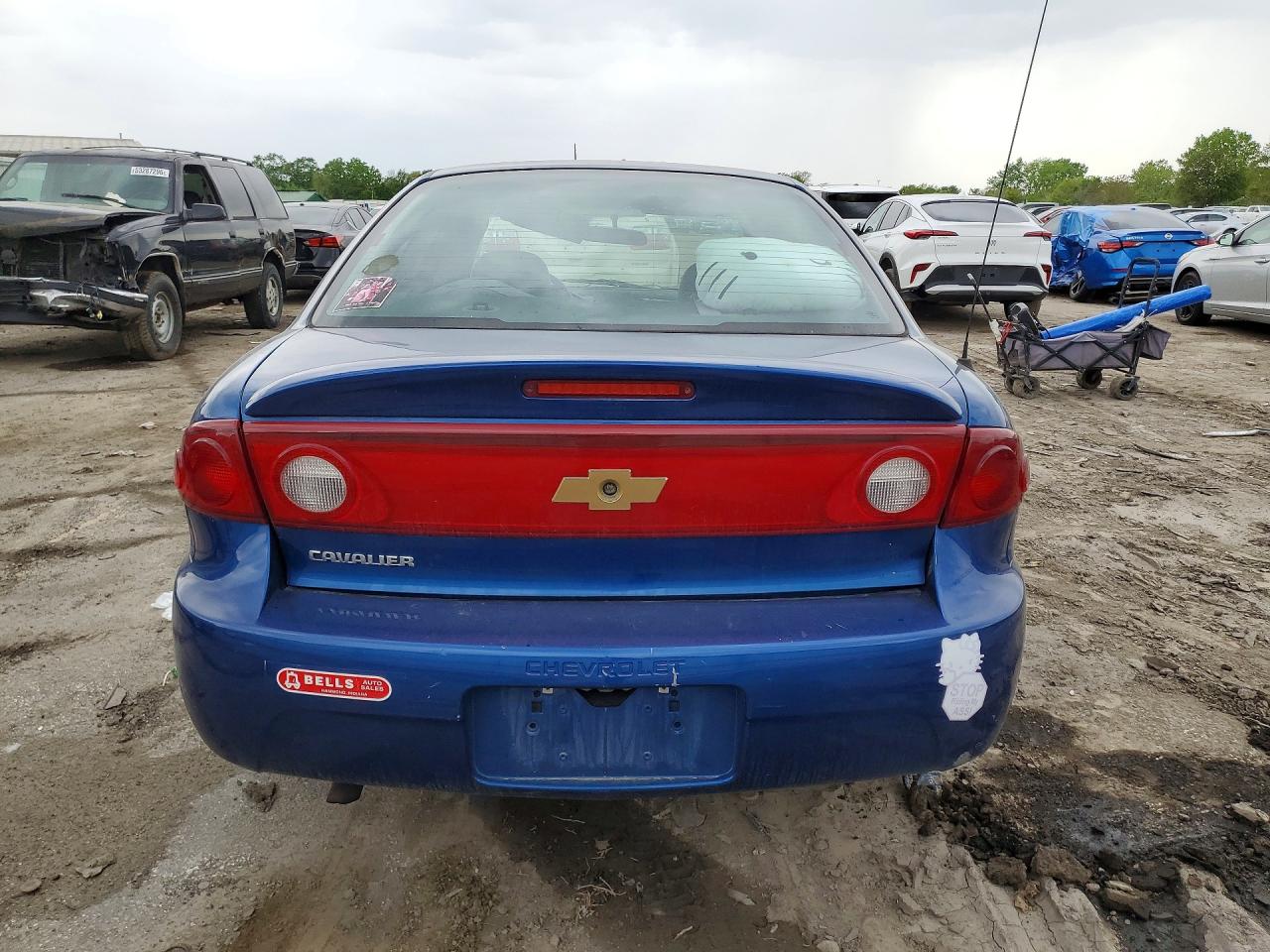 2005 Chevrolet Cavalier Blue vin: 1G1JC52F757211536
