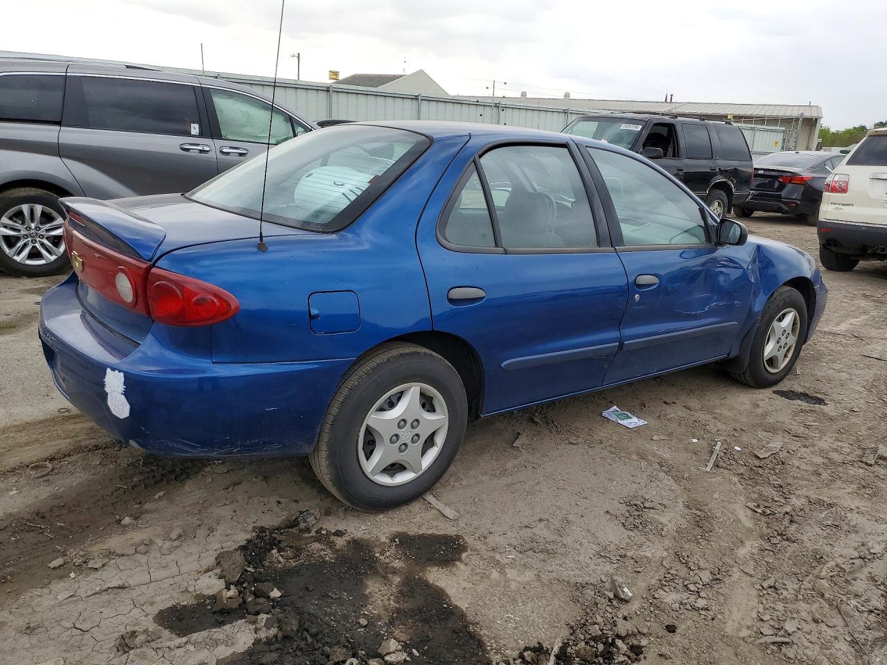 2005 Chevrolet Cavalier Blue vin: 1G1JC52F757211536