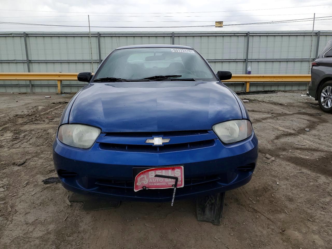 2005 Chevrolet Cavalier Blue vin: 1G1JC52F757211536