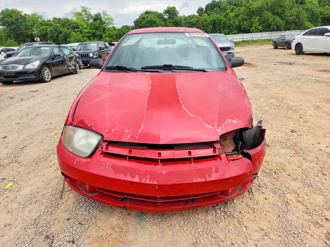 2003 Chevrolet Cavalier Red vin: 1G1JC52F837134897