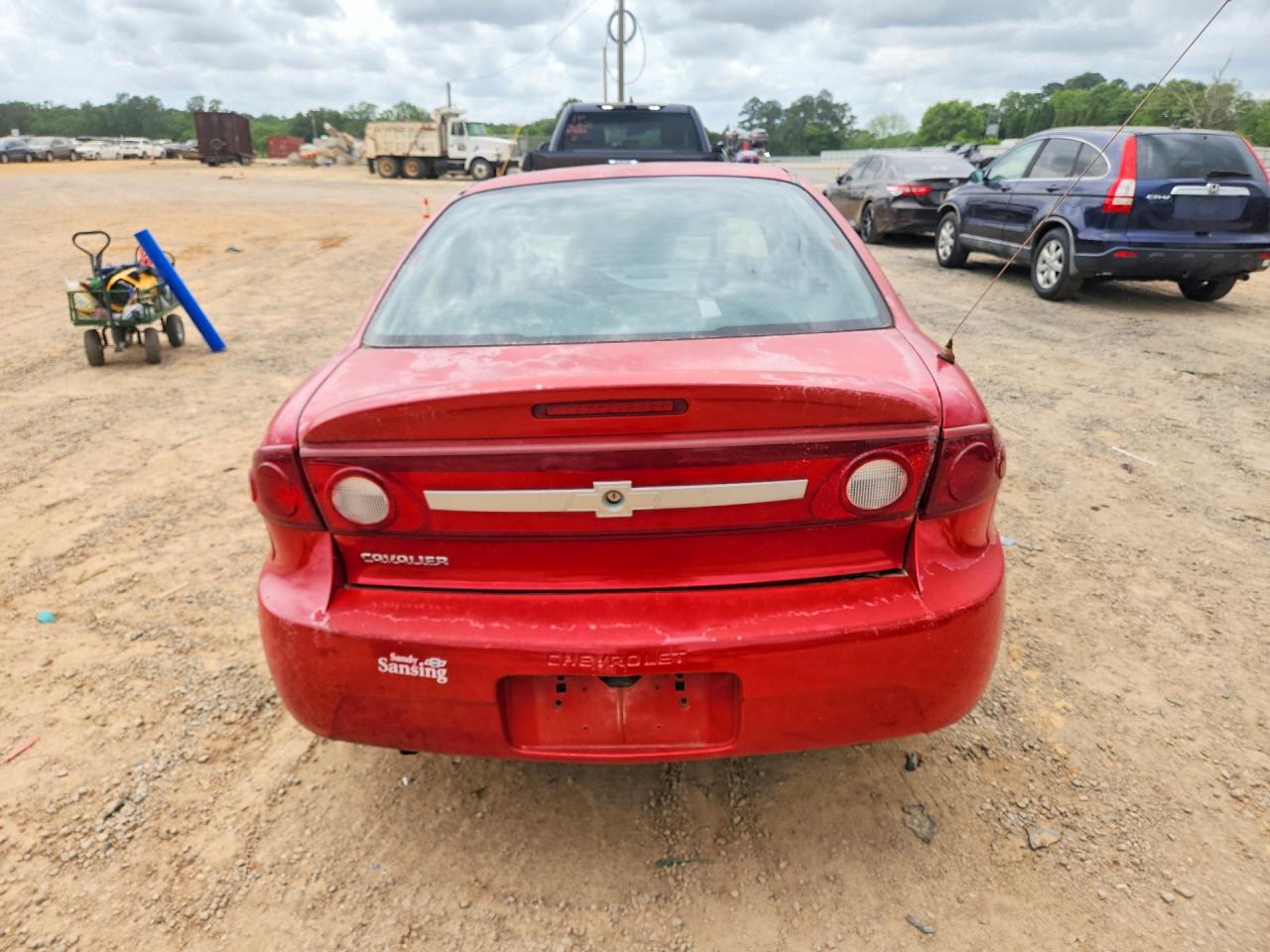 2003 Chevrolet Cavalier Red vin: 1G1JC52F837134897