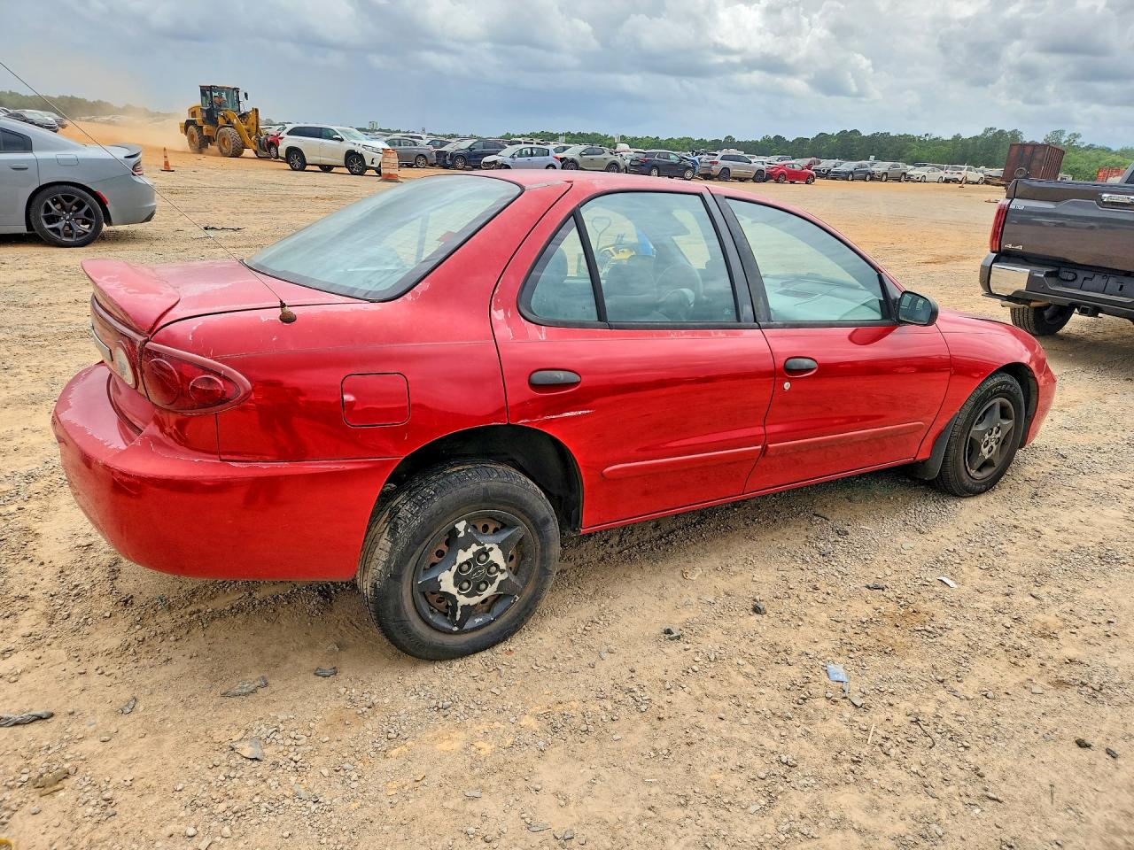 2003 Chevrolet Cavalier Red vin: 1G1JC52F837134897