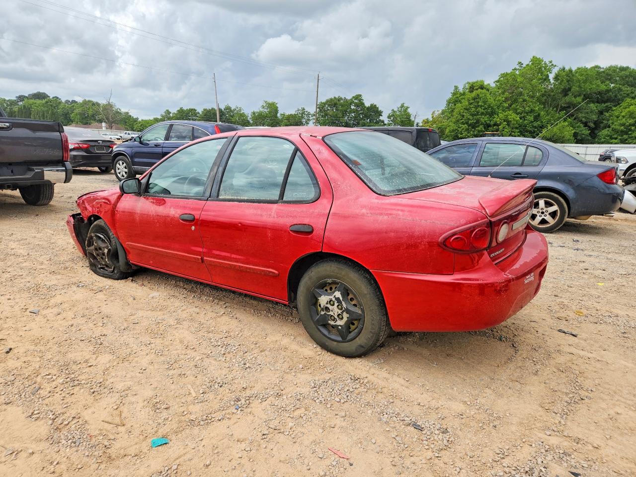 2003 Chevrolet Cavalier Red vin: 1G1JC52F837134897