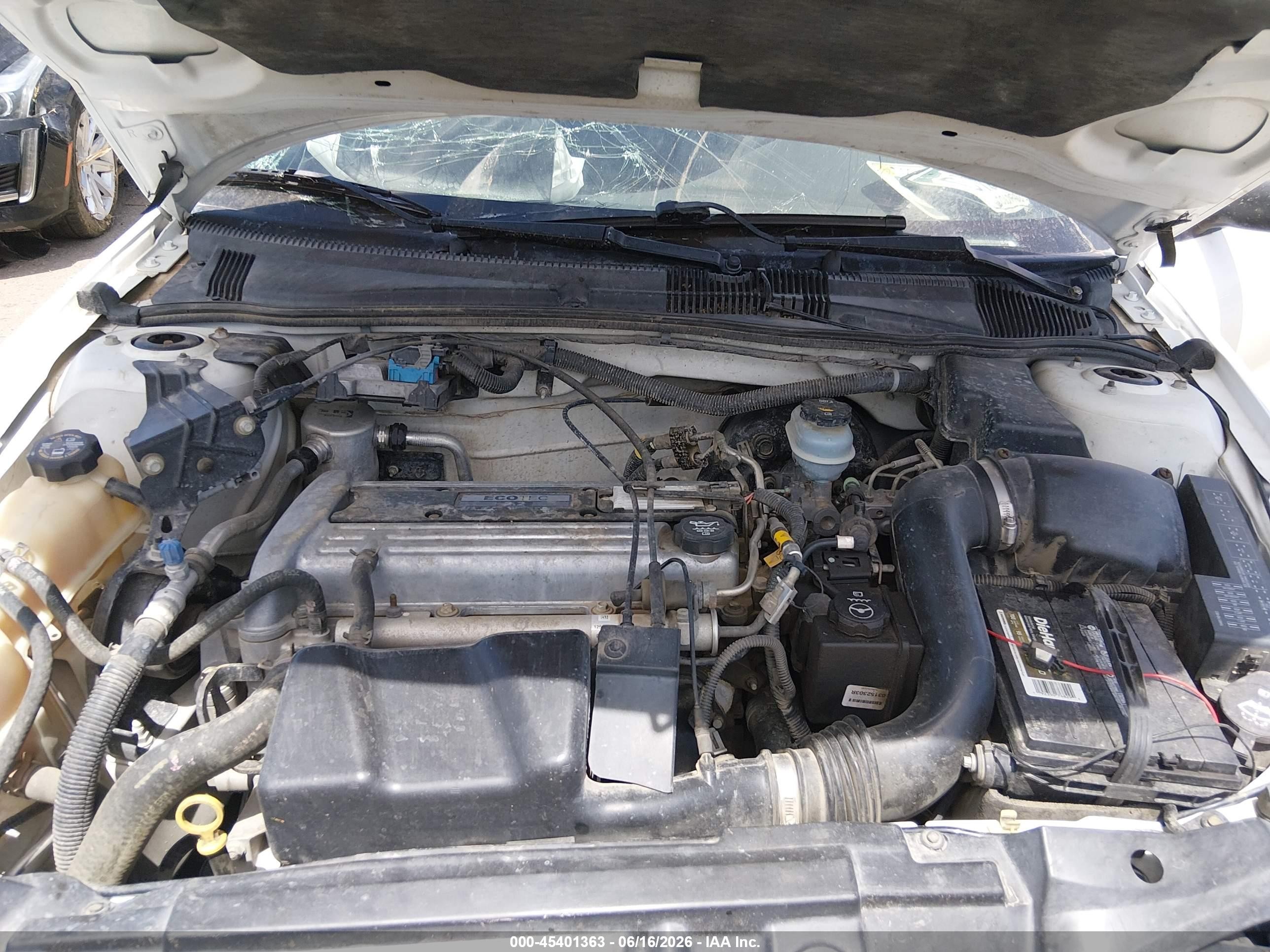 2004 Chevrolet Cavalier   White vin: 1G1JC52F847123559