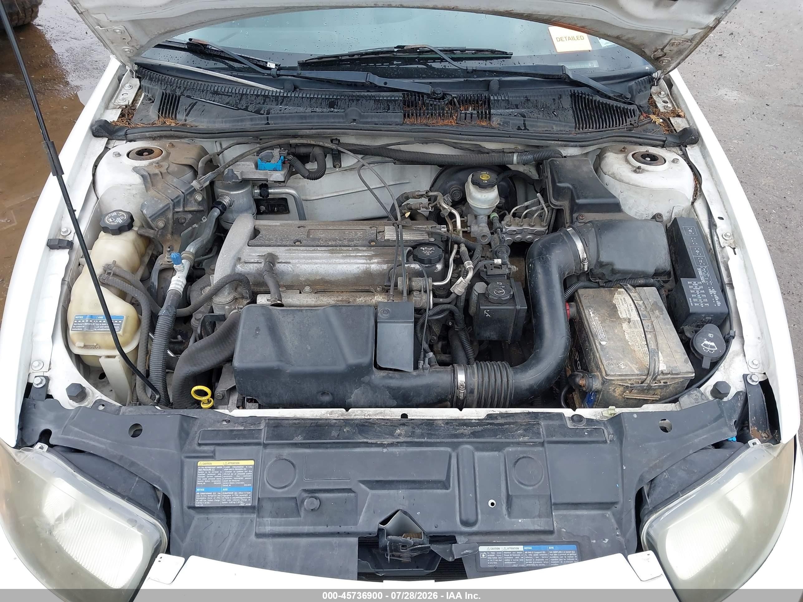 2004 Chevrolet Cavalier   White vin: 1G1JC52F847338357
