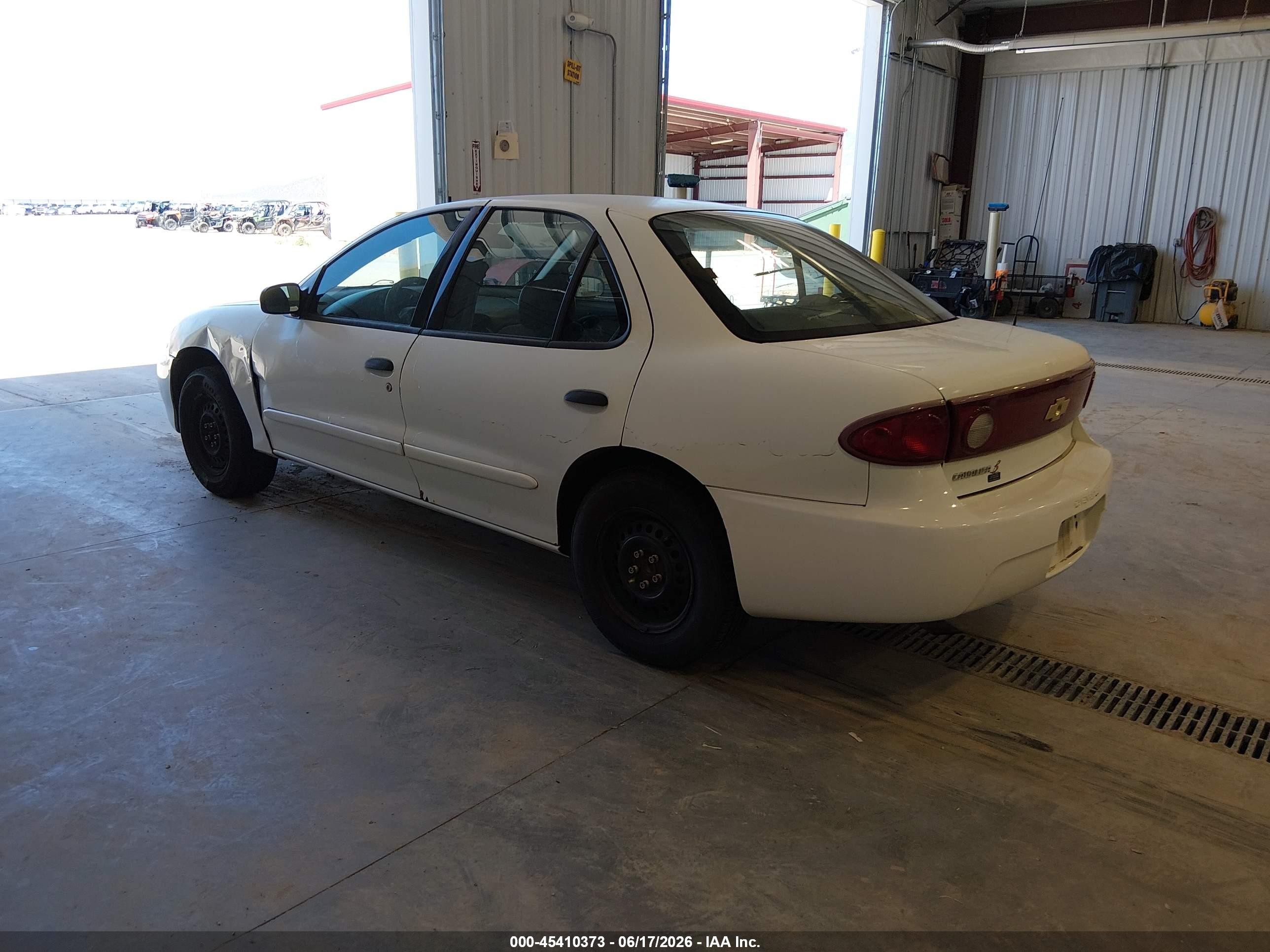 2005 Chevrolet Cavalier   White vin: 1G1JC52F857135647