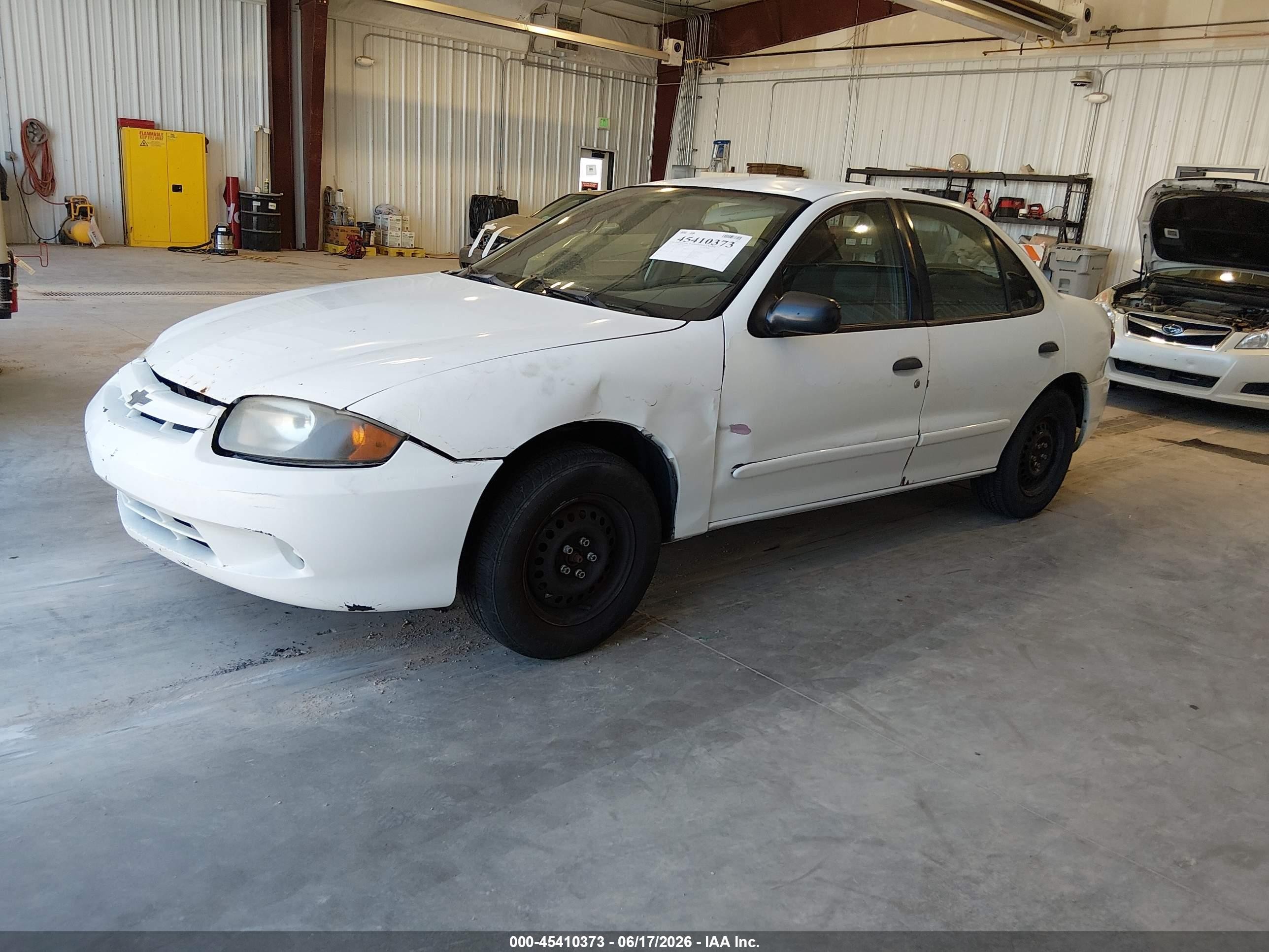 2005 Chevrolet Cavalier   White vin: 1G1JC52F857135647