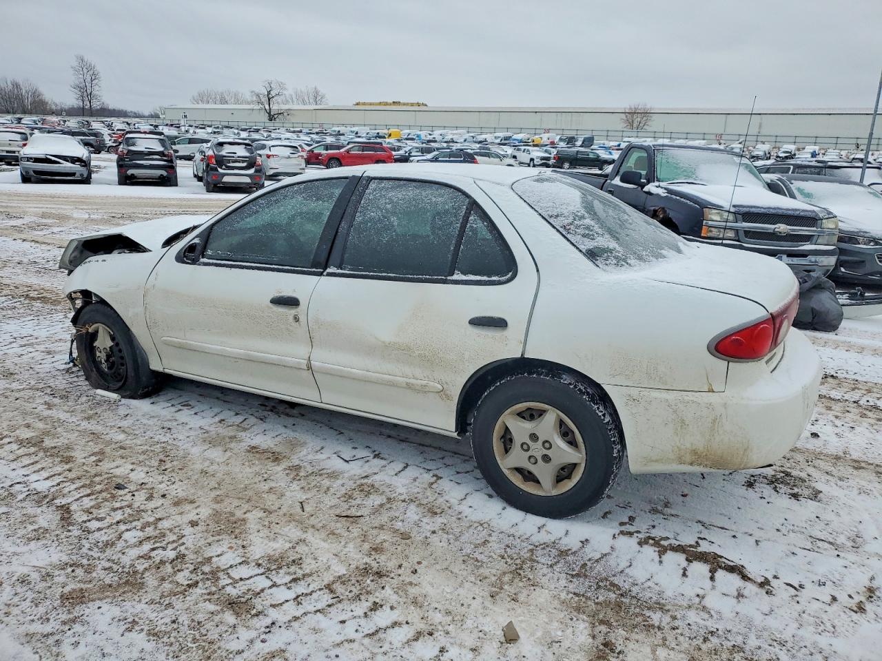 2004 Chevrolet Cavalier White vin: 1G1JC52F947123747